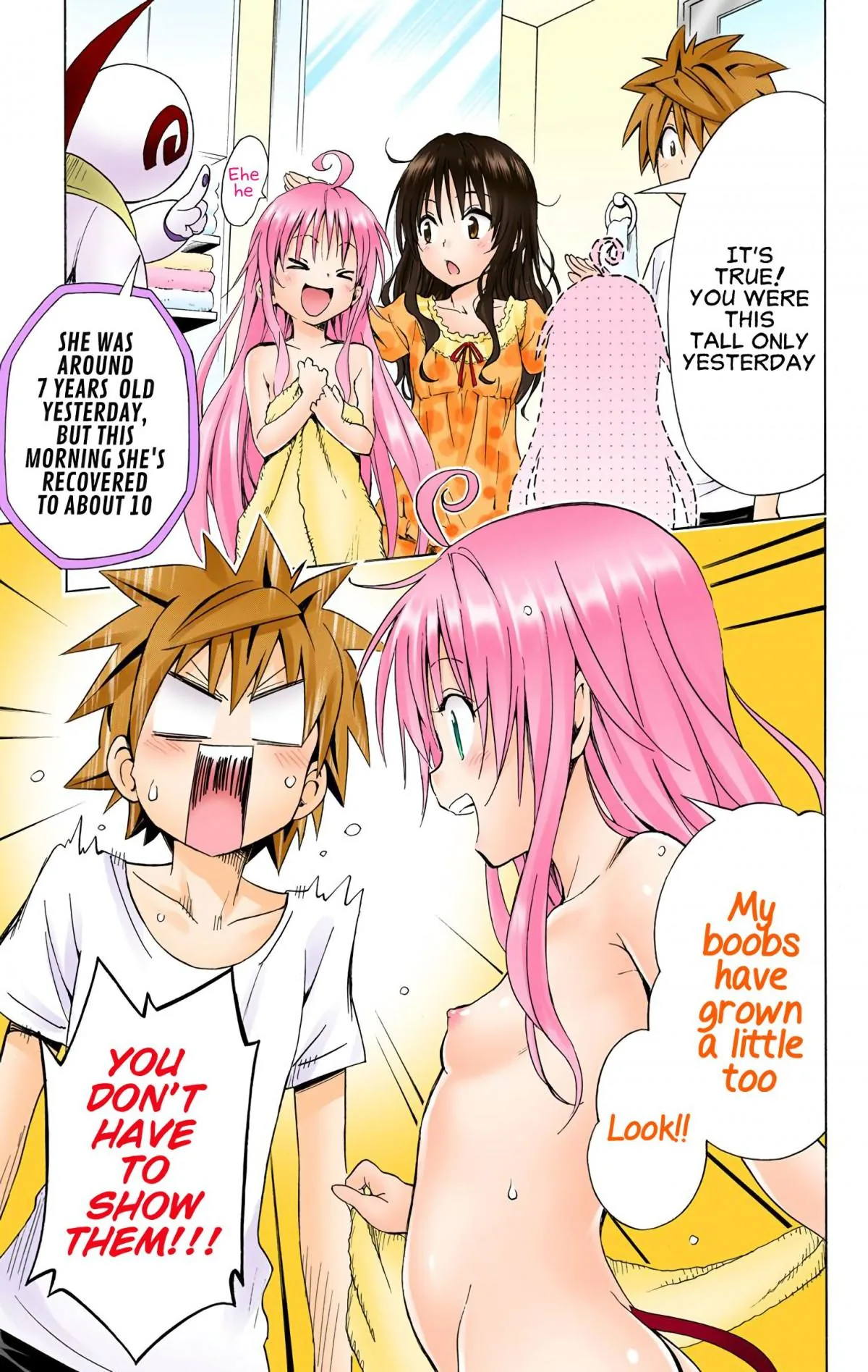 To Love Ru Darkness (Colored) Chapter 56 page 3 - 