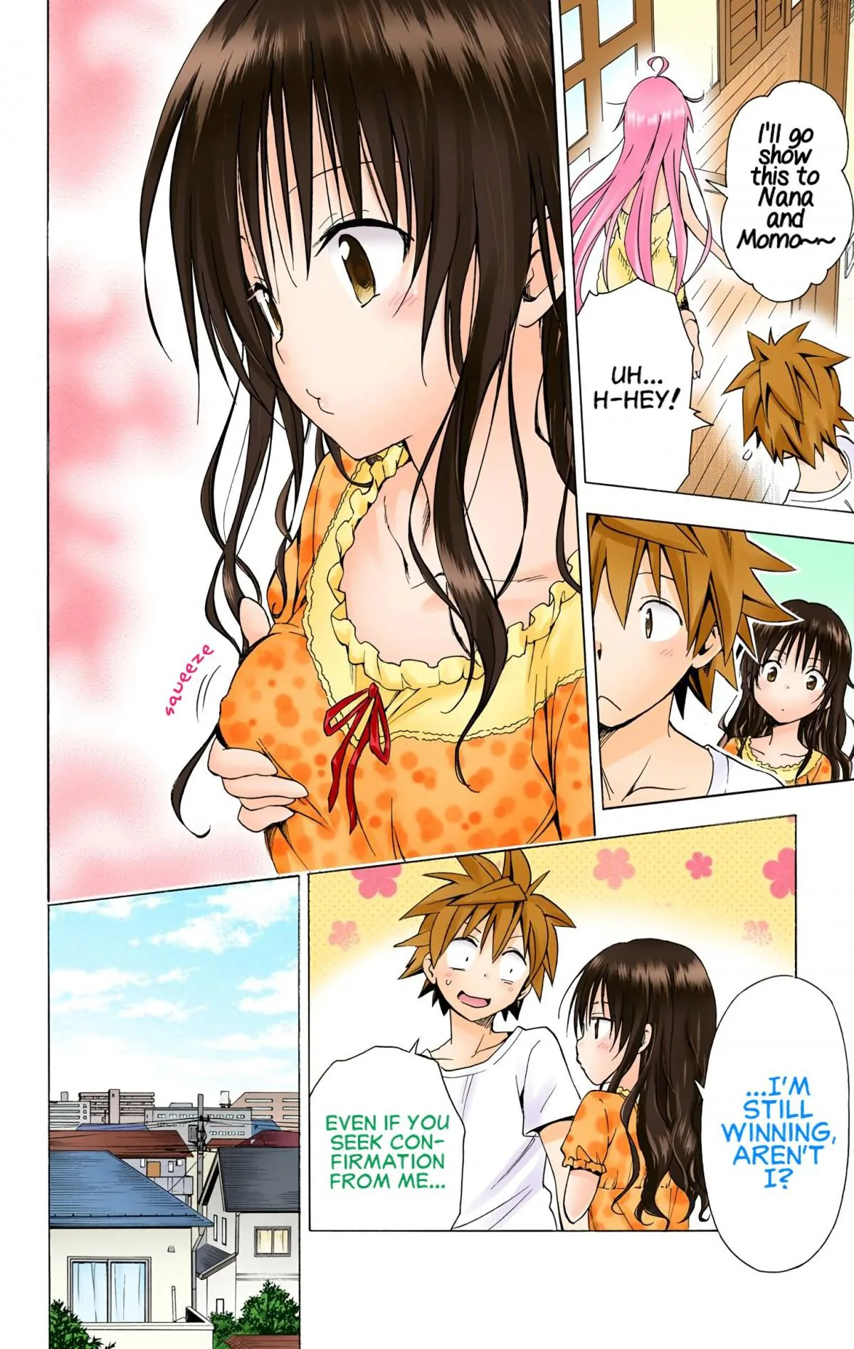 To Love Ru Darkness (Colored) Chapter 56 page 4 - 