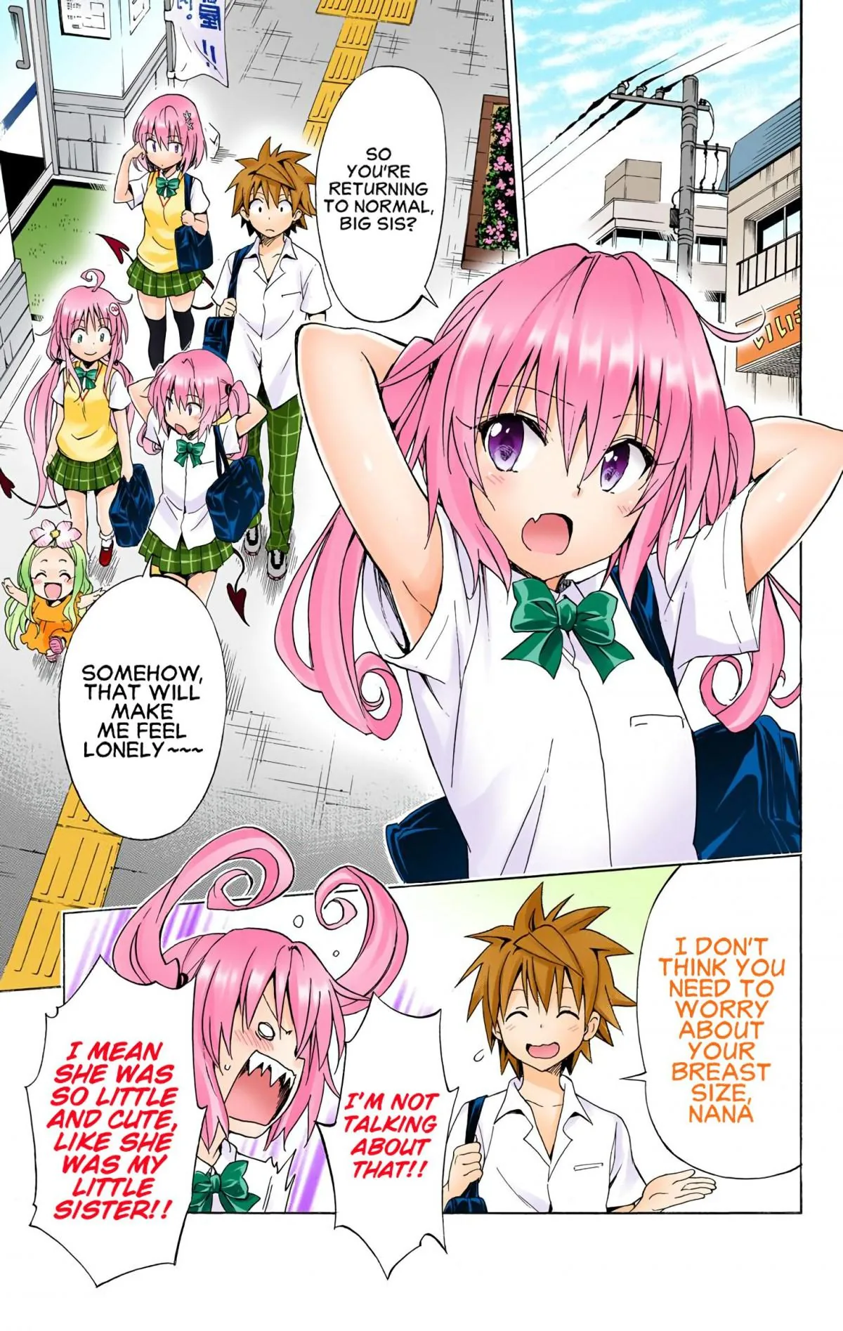 To Love Ru Darkness (Colored) Chapter 56 page 5 - 