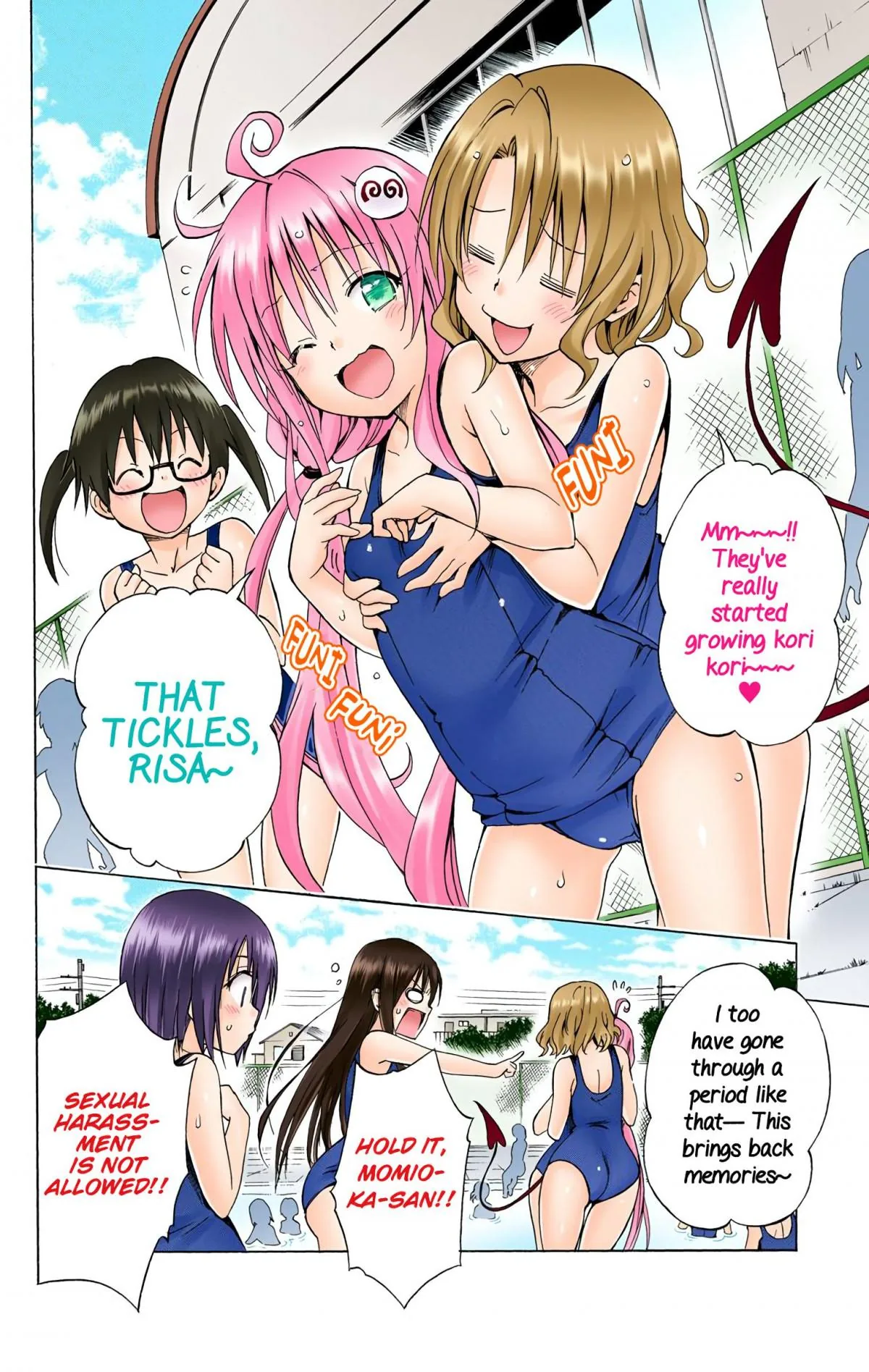 To Love Ru Darkness (Colored) Chapter 56 page 8 - 