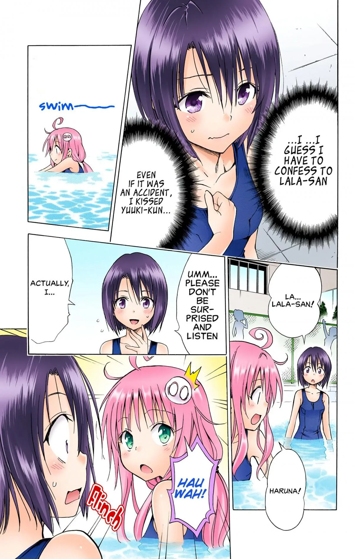 To Love Ru Darkness (Colored) Chapter 56 page 9 - 