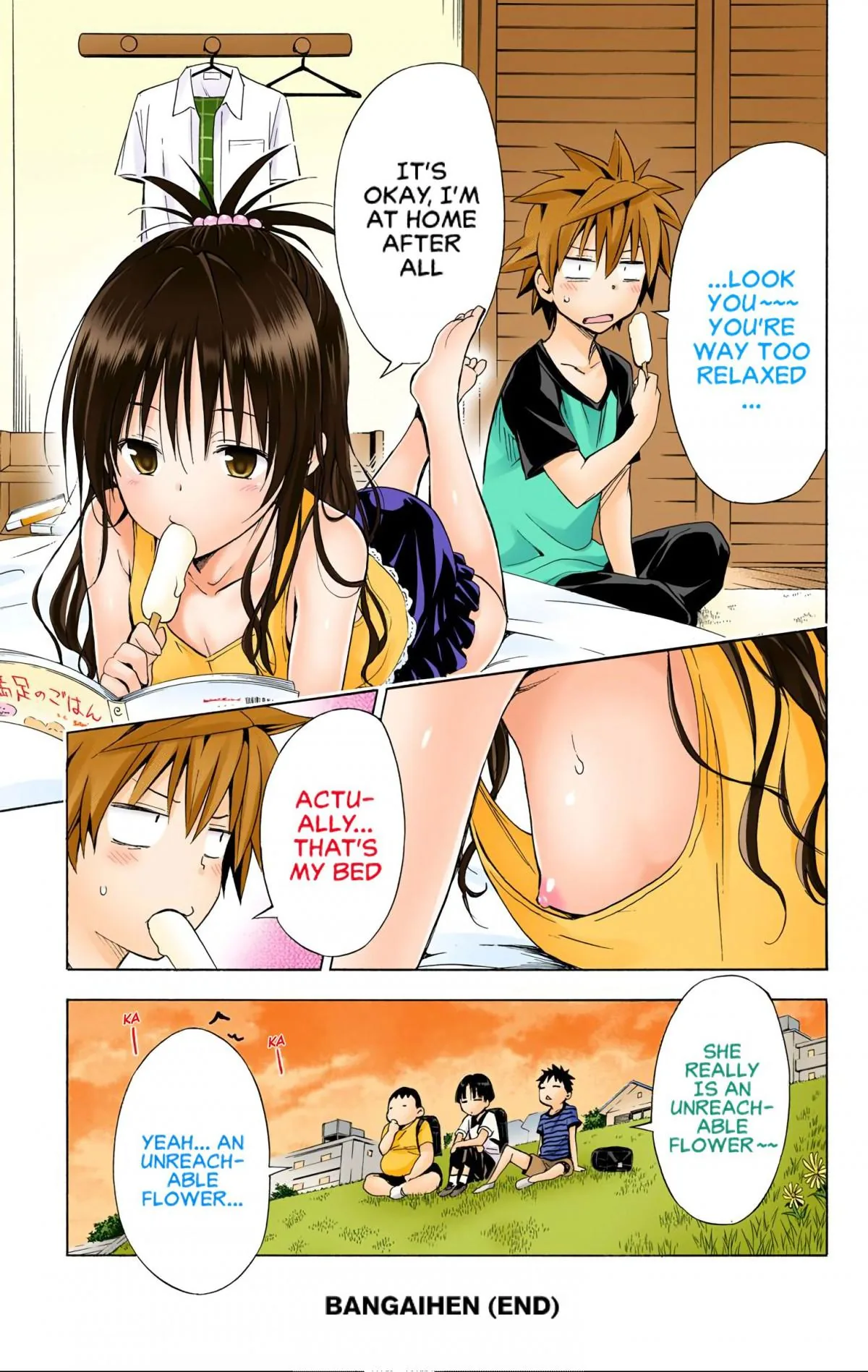 To Love Ru Darkness (Colored) Chapter 57.2 page 4 - 
