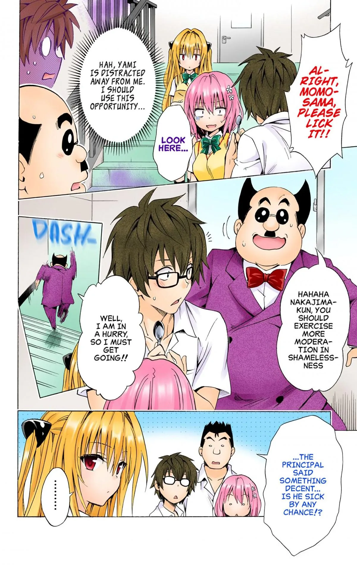 To Love Ru Darkness (Colored) Chapter 57 page 14 - 