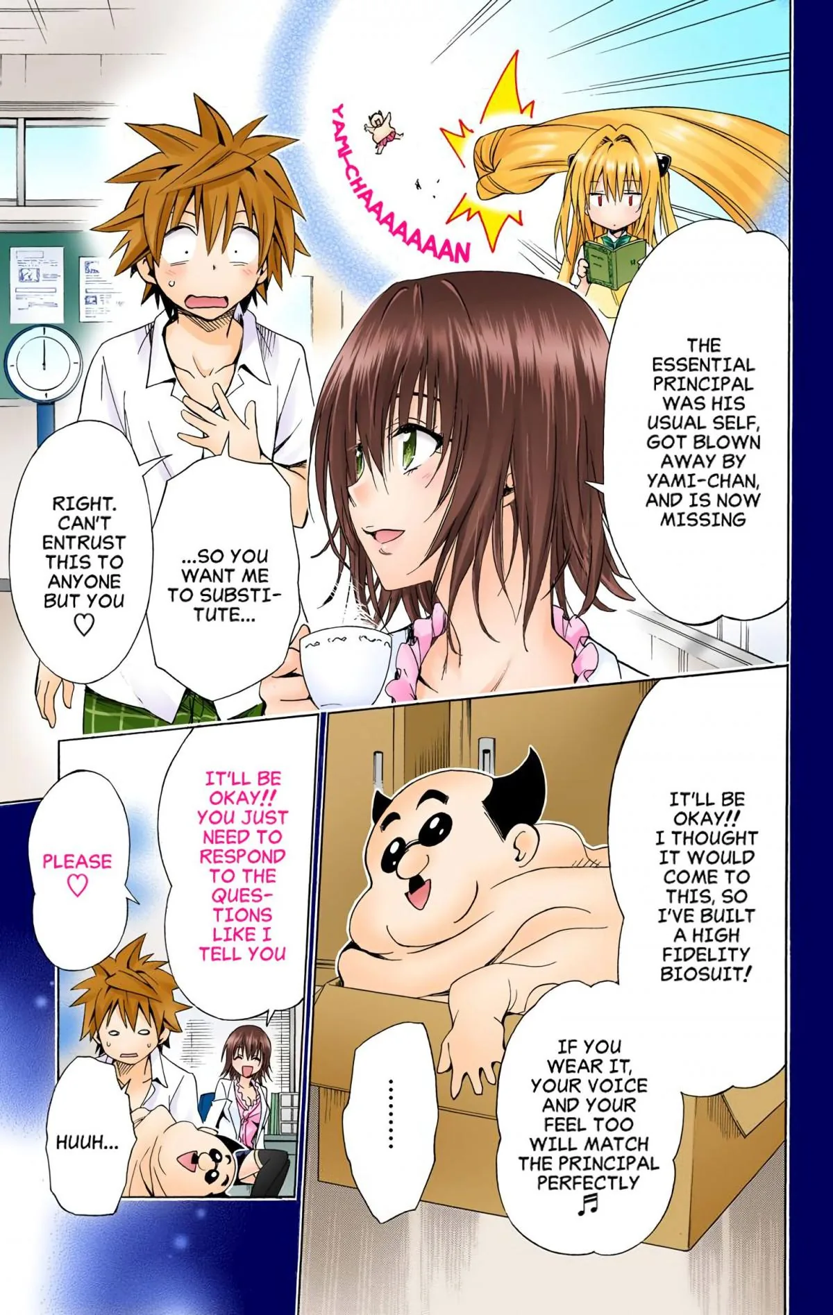 To Love Ru Darkness (Colored) Chapter 57 page 3 - 
