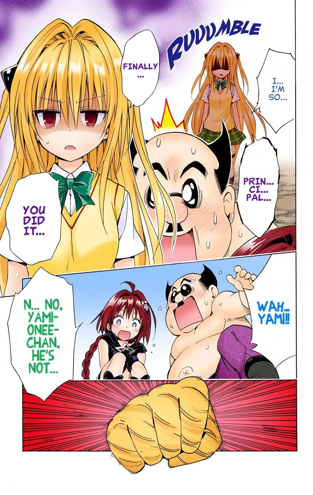 To Love Ru Darkness (Colored) Chapter 57 page 29 - 