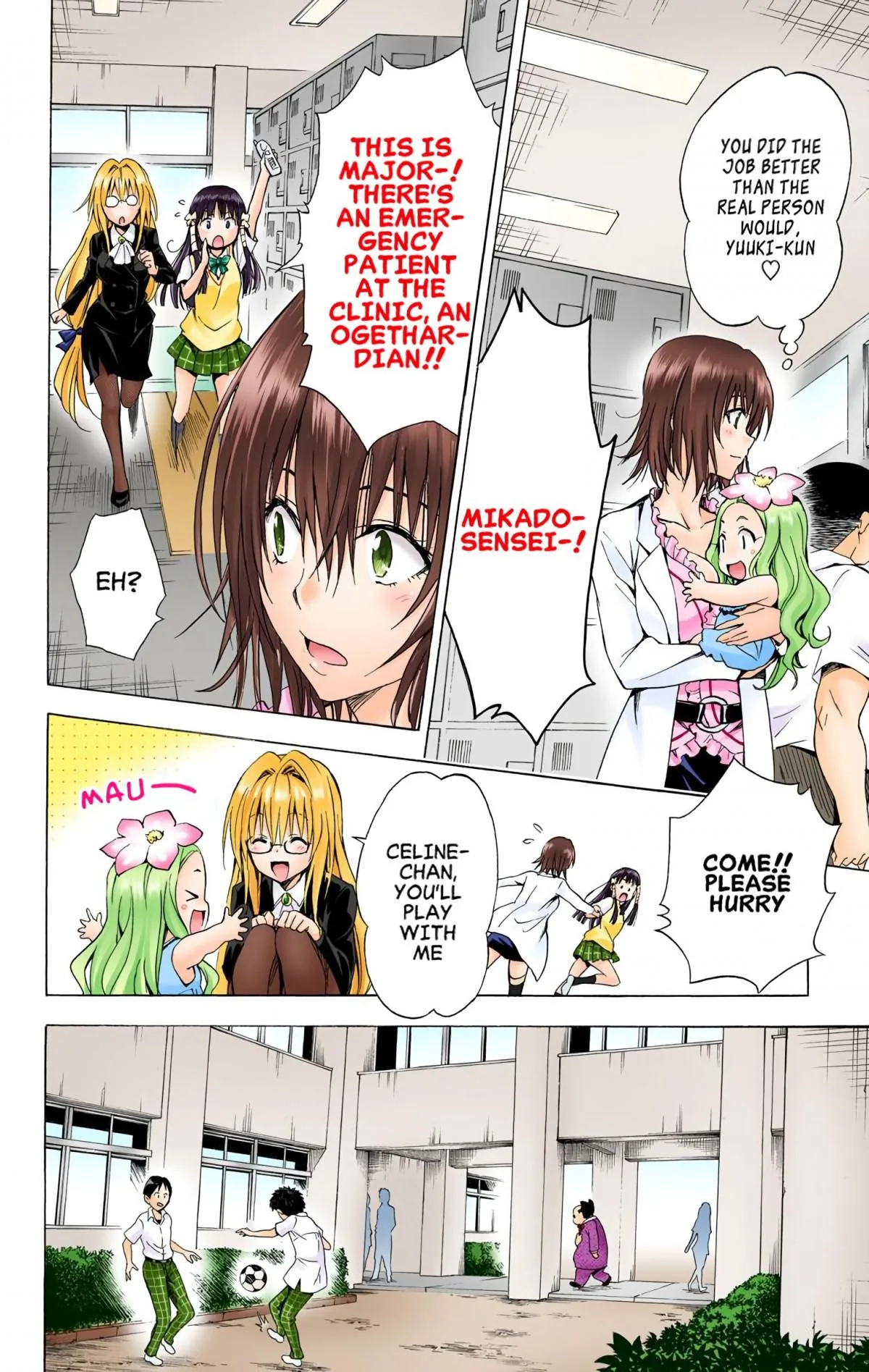 To Love Ru Darkness (Colored) Chapter 57 page 4 - 