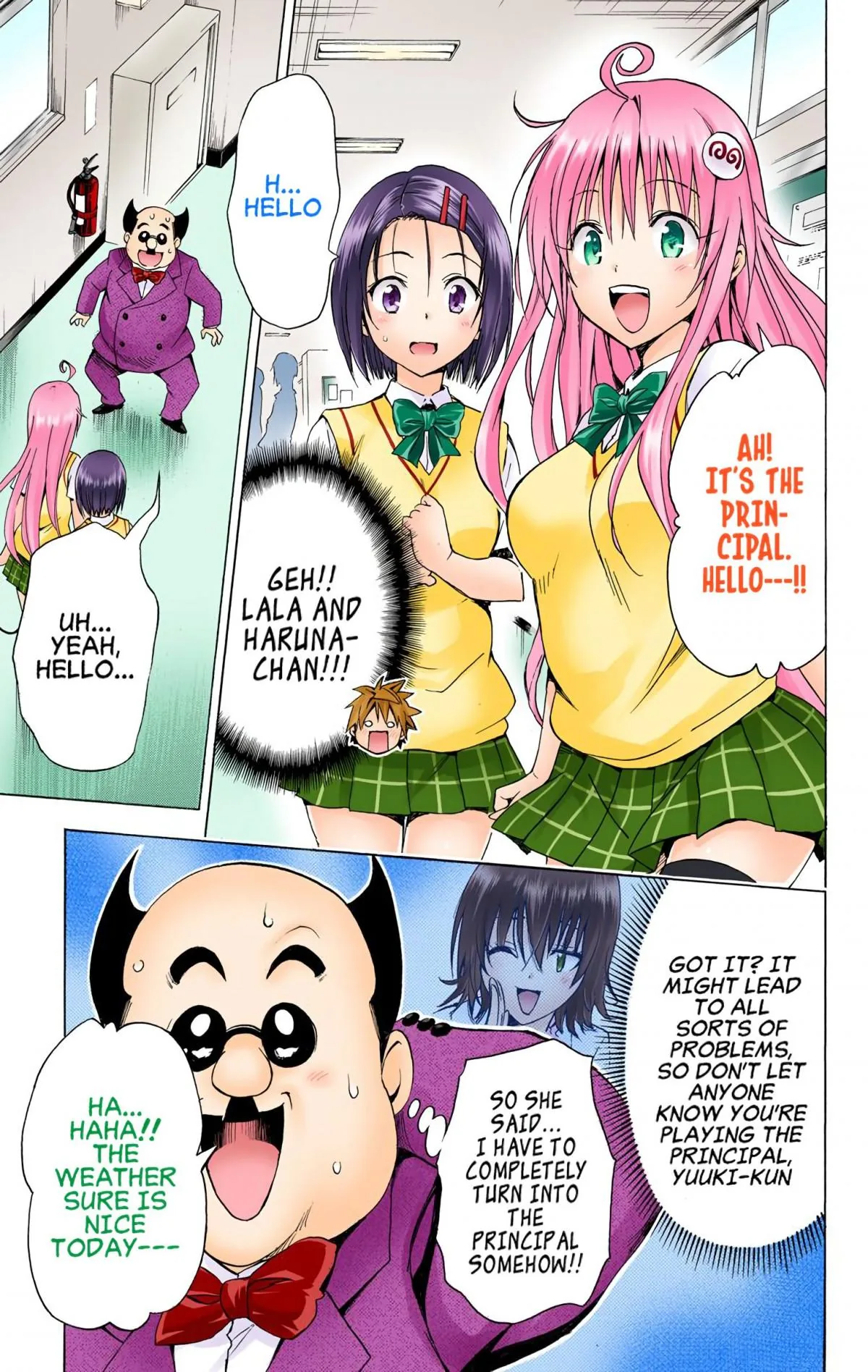 To Love Ru Darkness (Colored) Chapter 57 page 7 - 