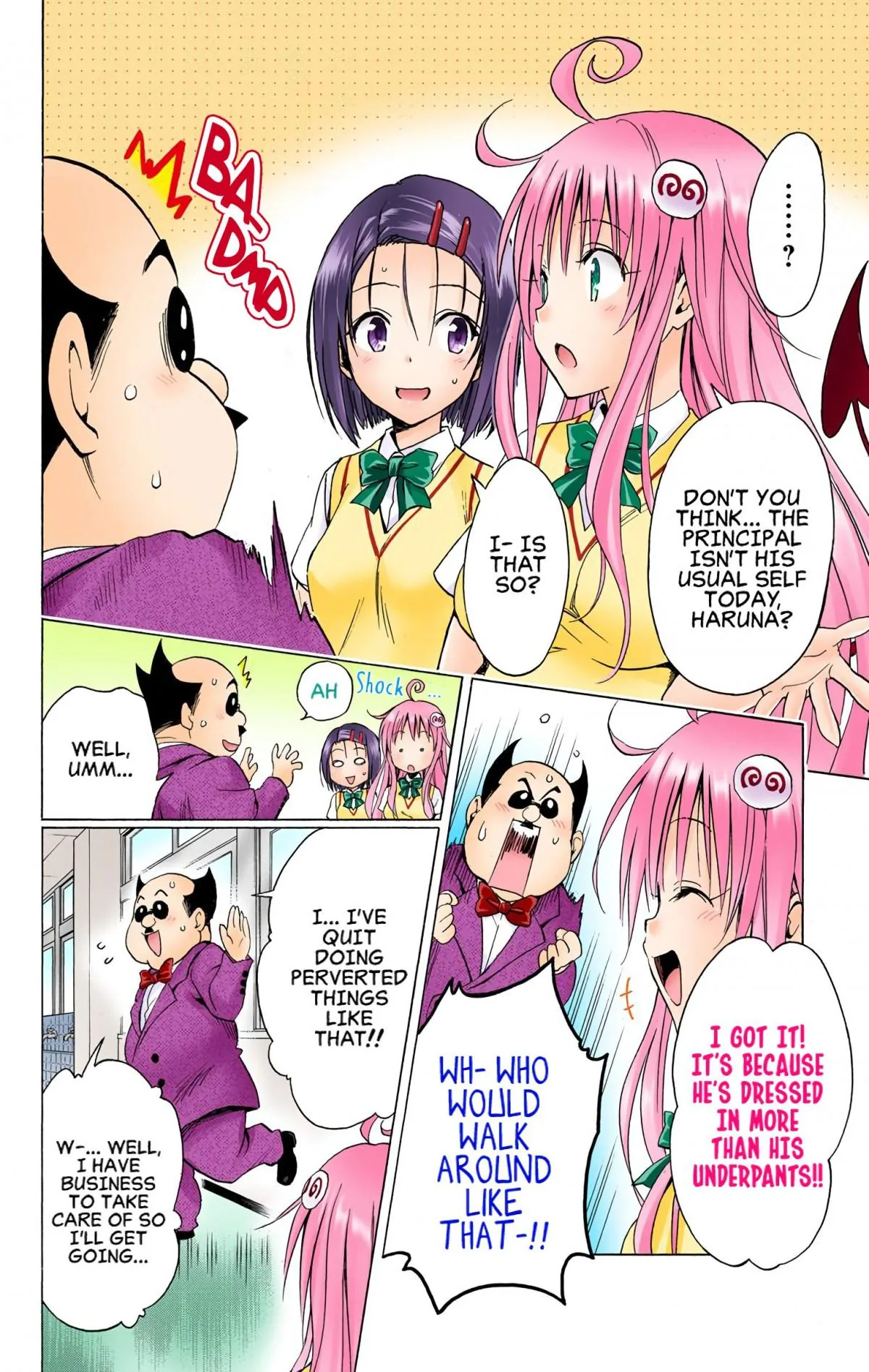 To Love Ru Darkness (Colored) Chapter 57 page 8 - 