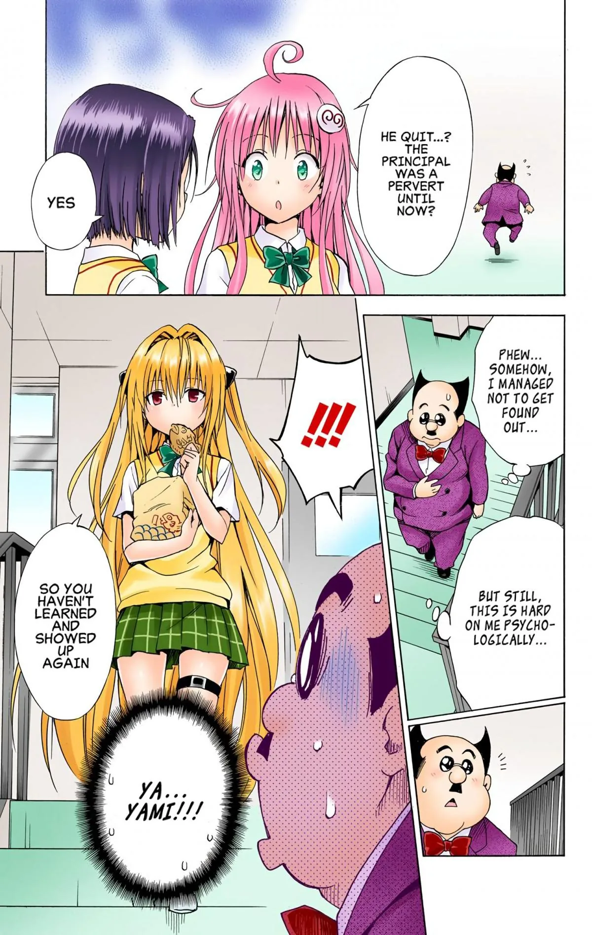 To Love Ru Darkness (Colored) Chapter 57 page 9 - 