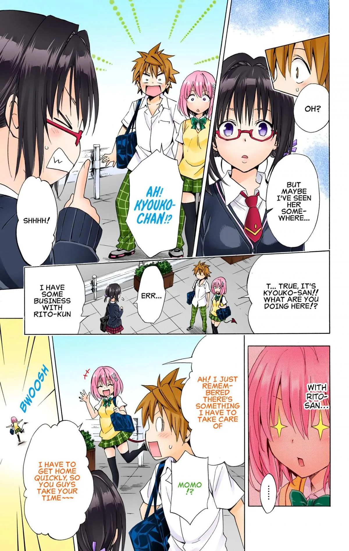 To Love Ru Darkness (Colored) Chapter 58 page 16 - 