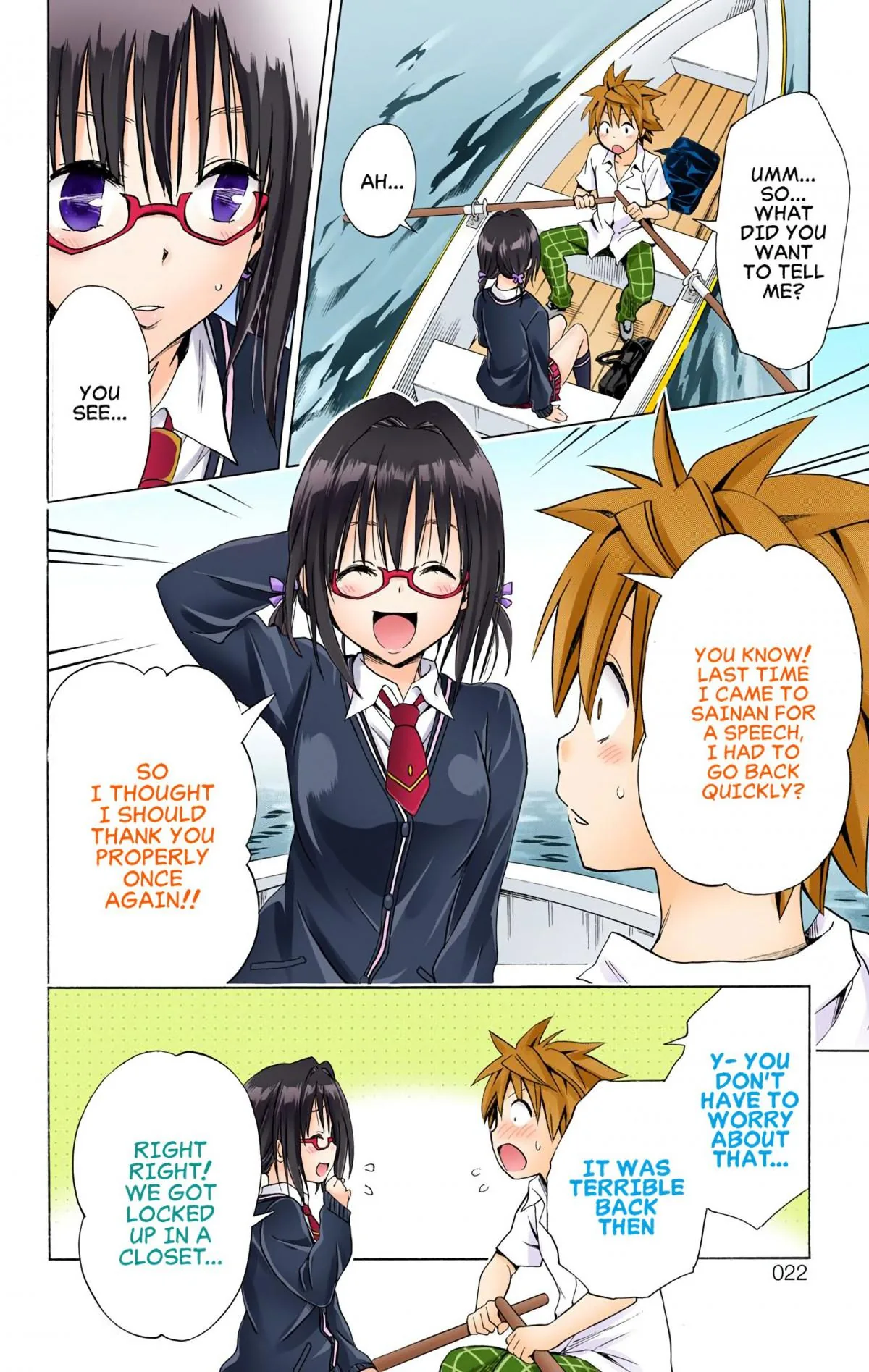 To Love Ru Darkness (Colored) Chapter 58 page 19 - 