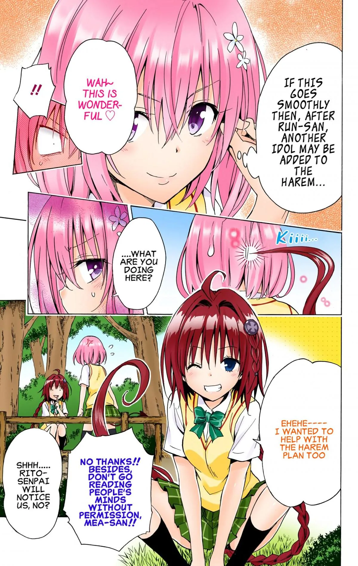 To Love Ru Darkness (Colored) Chapter 58 page 22 - 