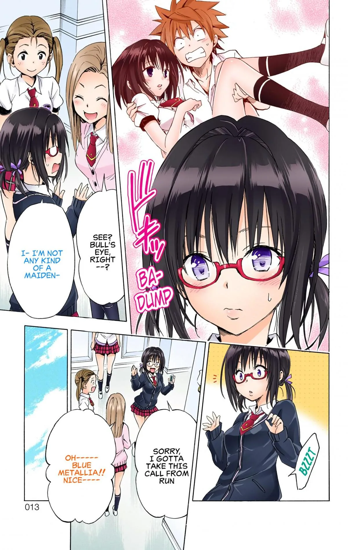 To Love Ru Darkness (Colored) Chapter 58 page 10 - 