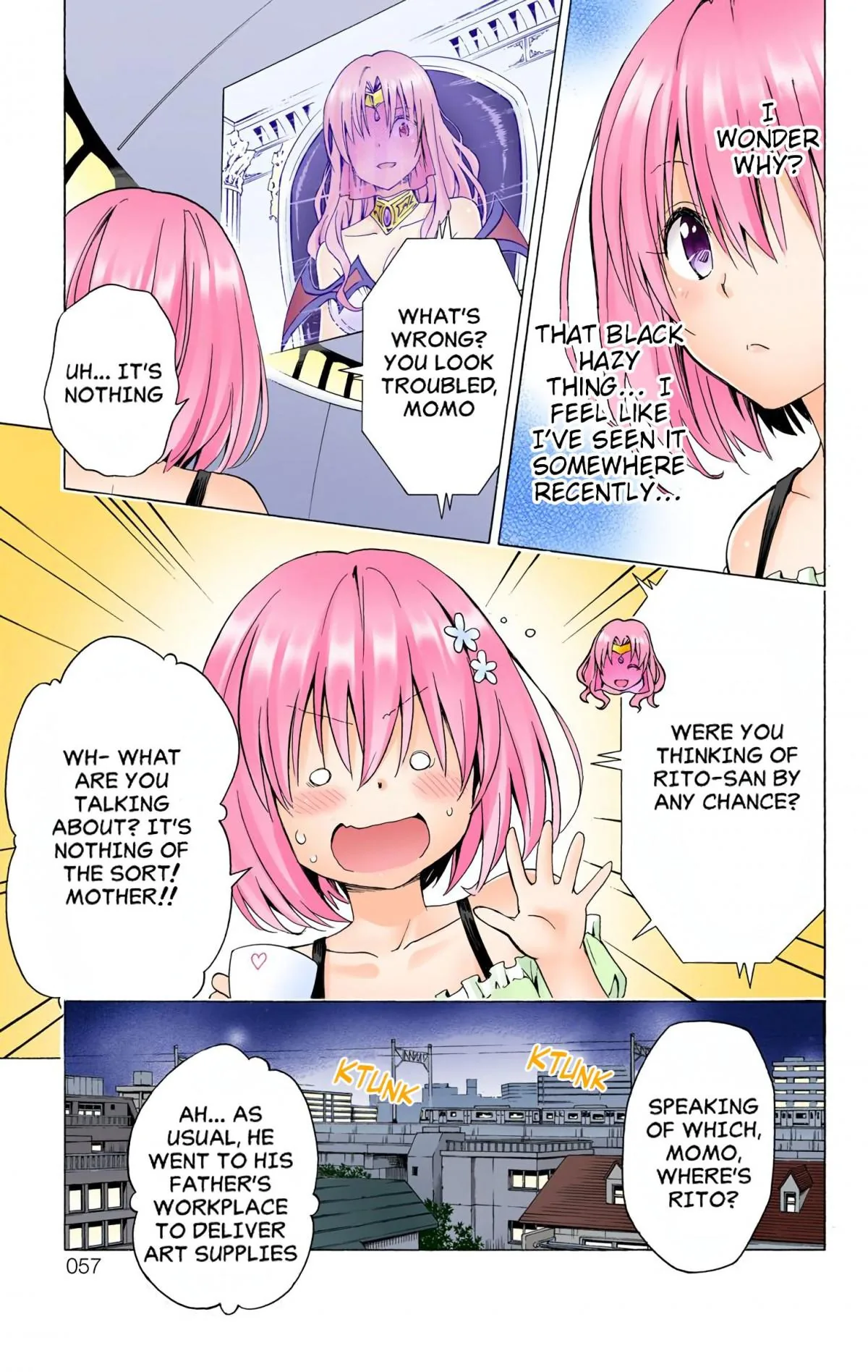 To Love Ru Darkness (Colored) Chapter 59 page 11 - 
