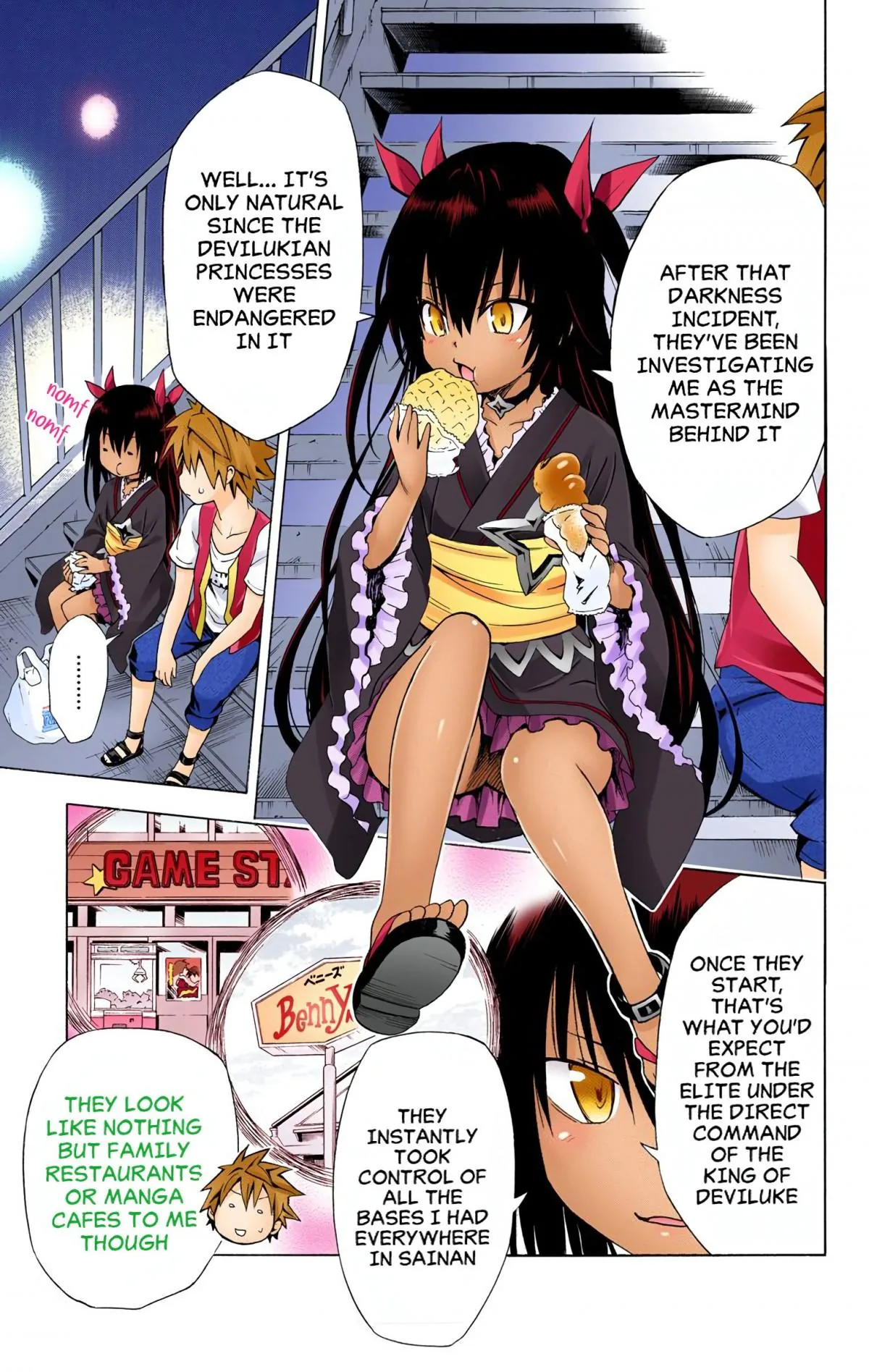 To Love Ru Darkness (Colored) Chapter 59 page 17 - 