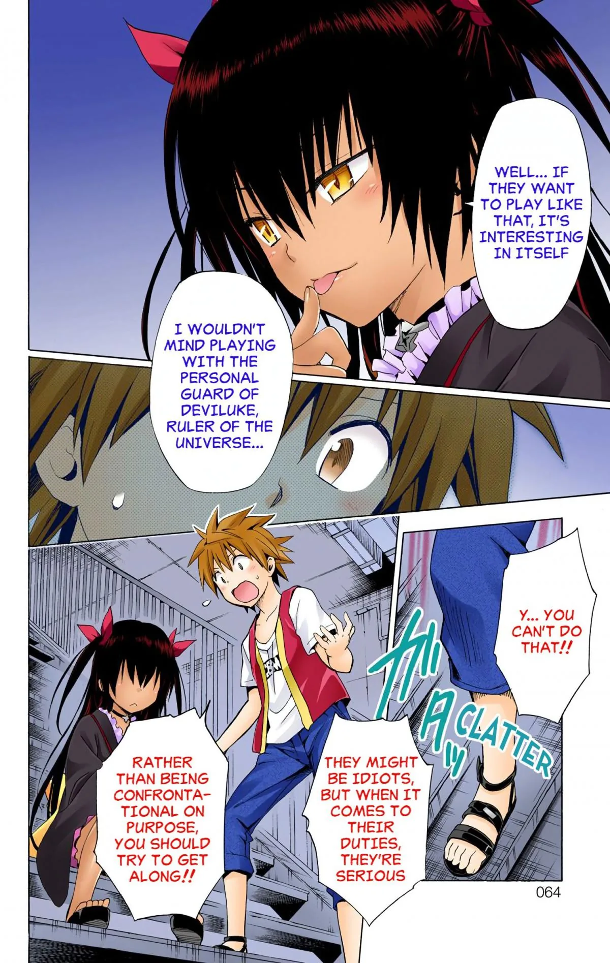 To Love Ru Darkness (Colored) Chapter 59 page 18 - 