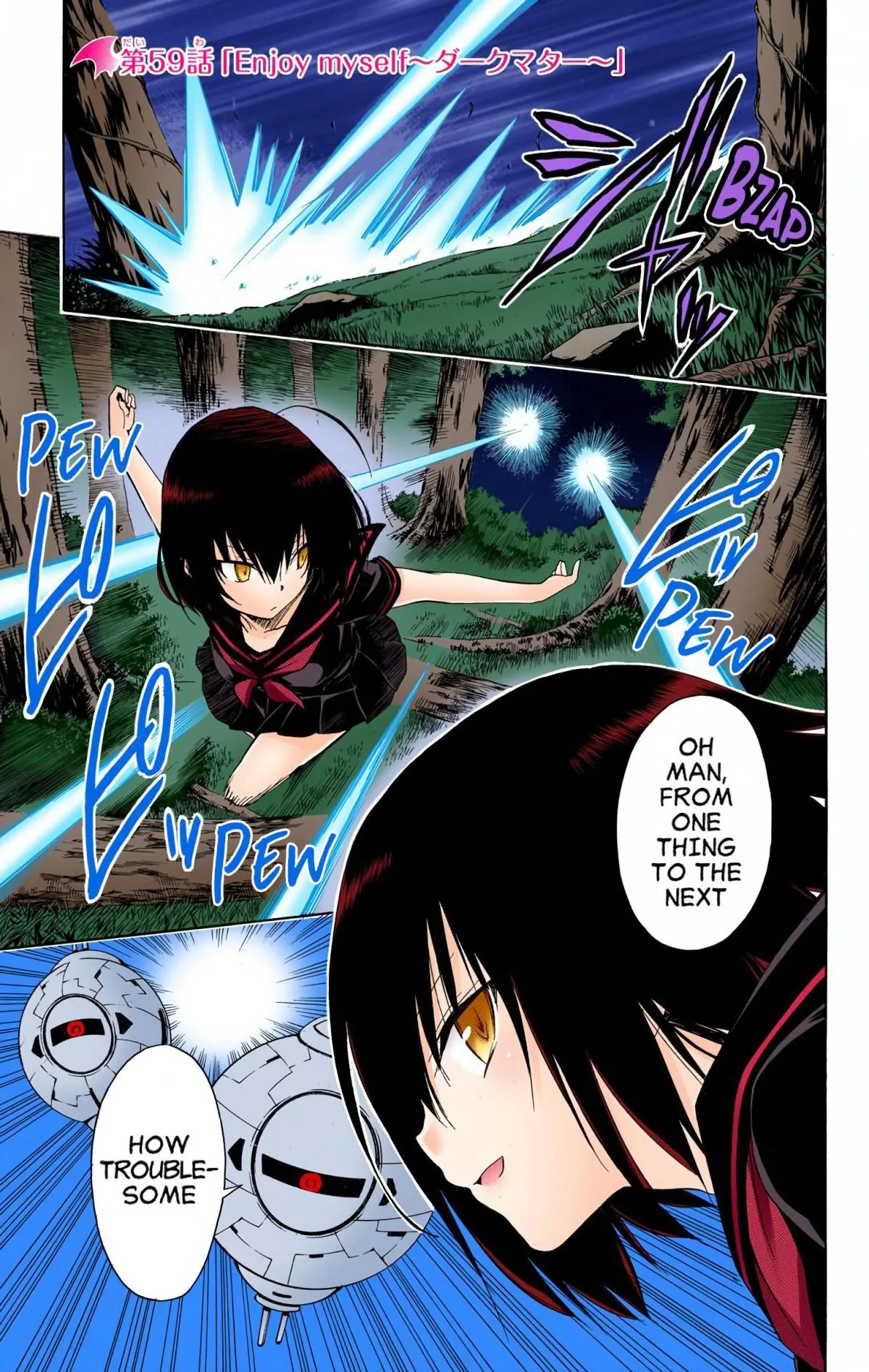 To Love Ru Darkness (Colored) Chapter 59 page 3 - 