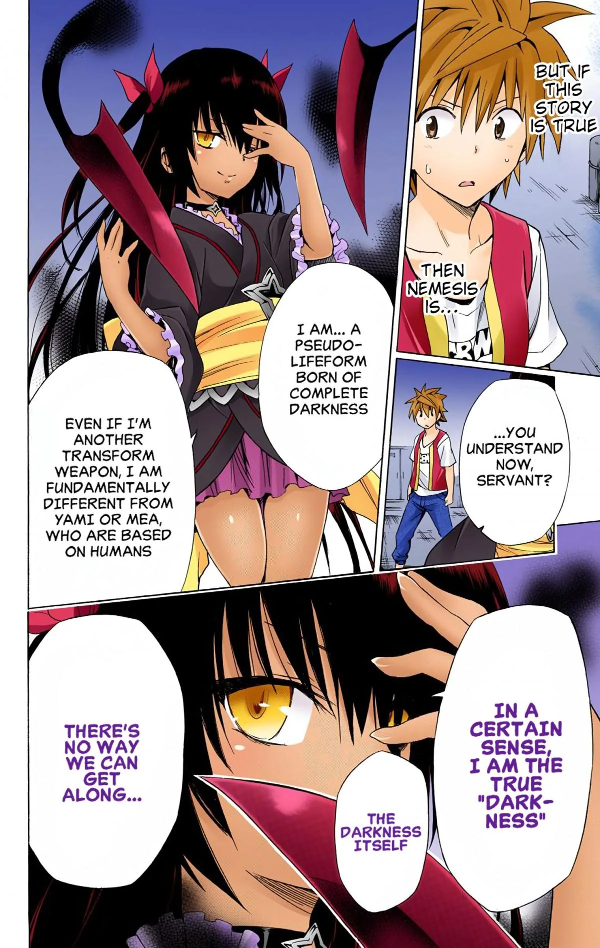 To Love Ru Darkness (Colored) Chapter 59 page 34 - 