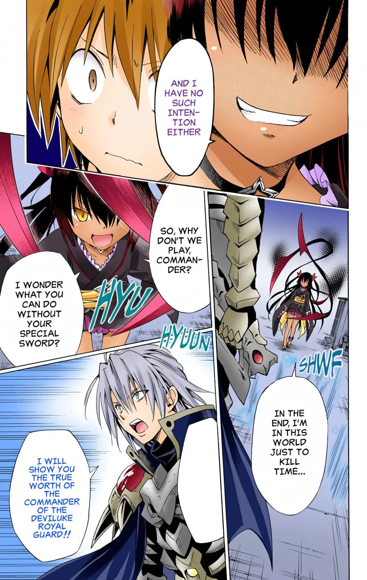 To Love Ru Darkness (Colored) Chapter 59 page 35 - 