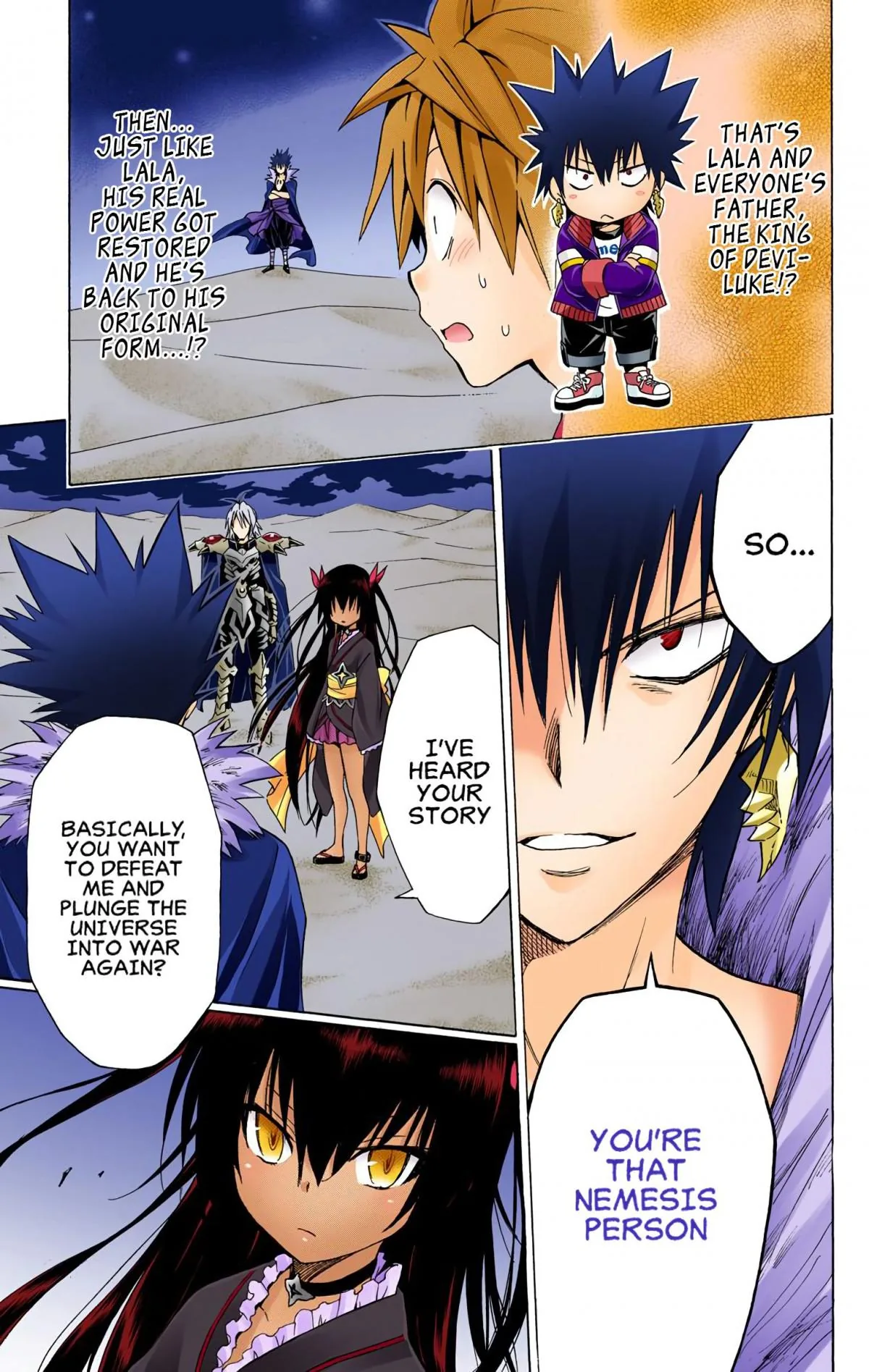 To Love Ru Darkness (Colored) Chapter 60 page 6 - 