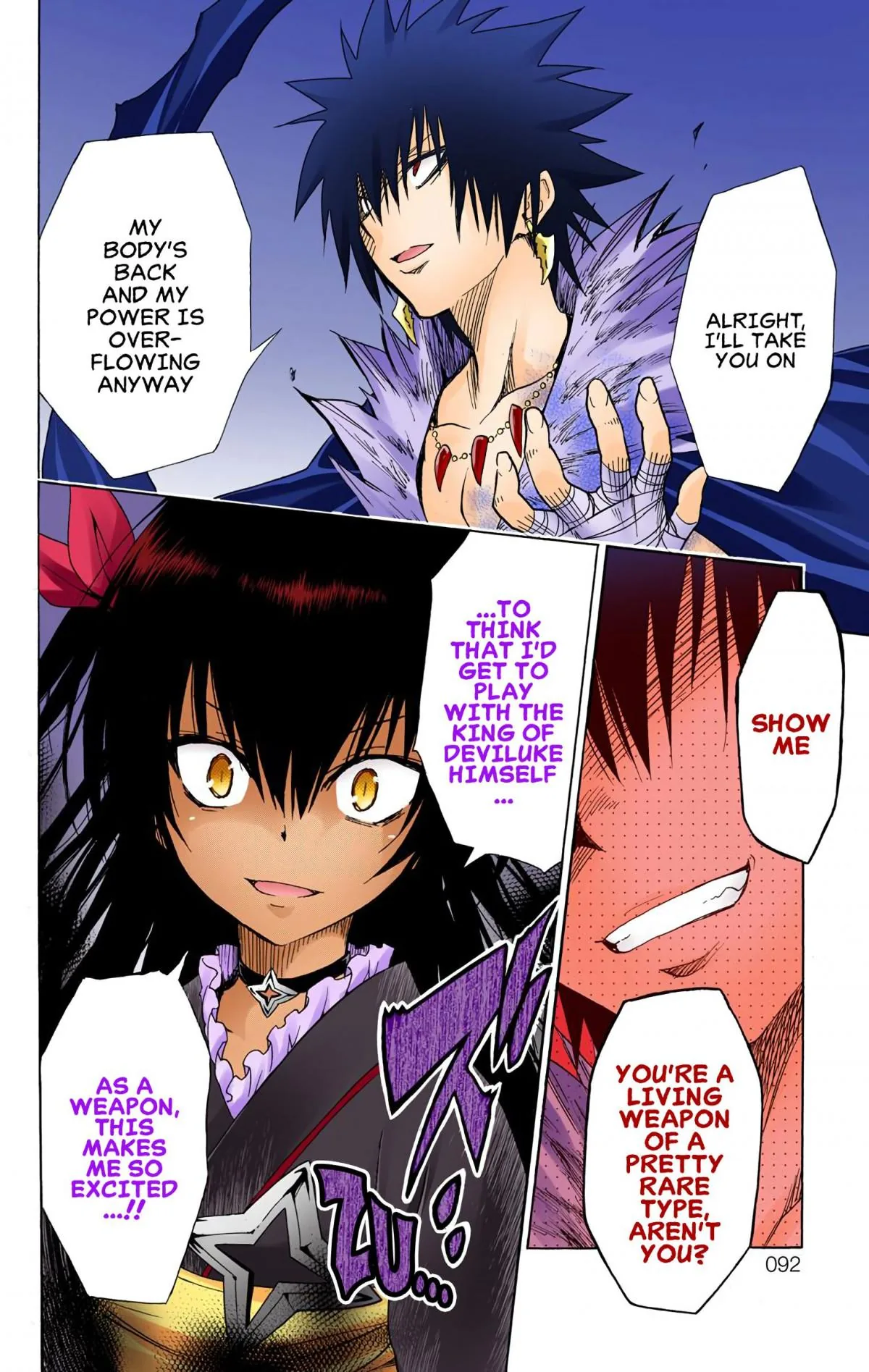 To Love Ru Darkness (Colored) Chapter 60 page 7 - 