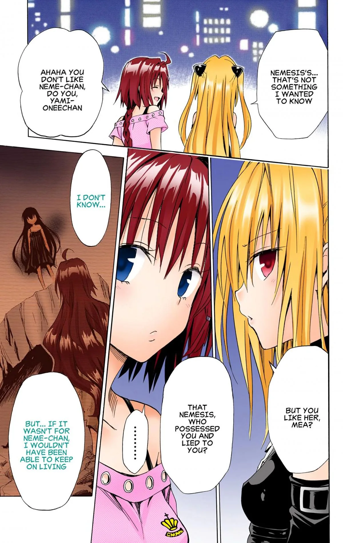 To Love Ru Darkness (Colored) Chapter 60 page 10 - 