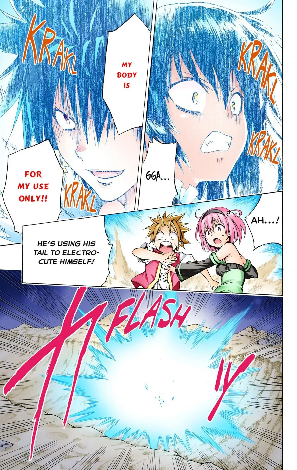 To Love Ru Darkness (Colored) Chapter 61 page 12 - 