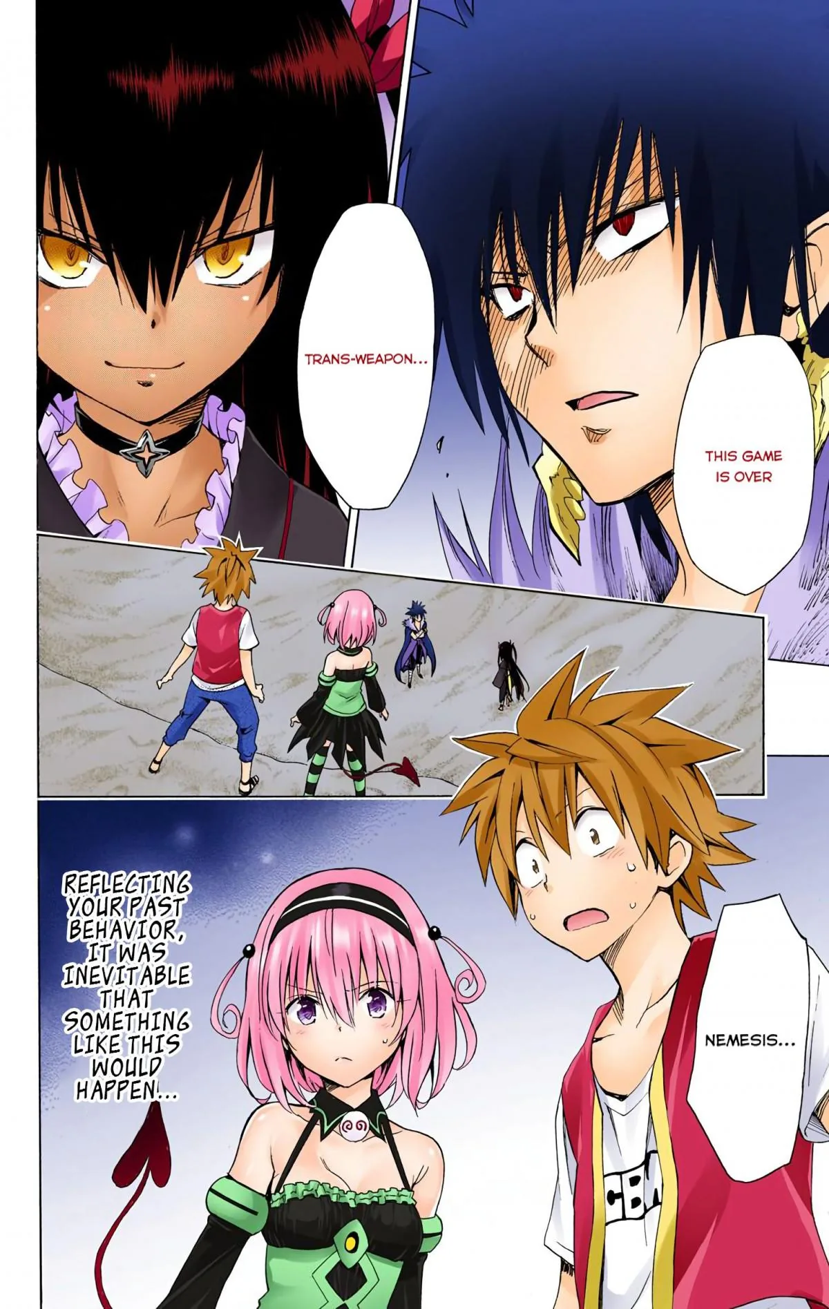 To Love Ru Darkness (Colored) Chapter 61 page 3 - 
