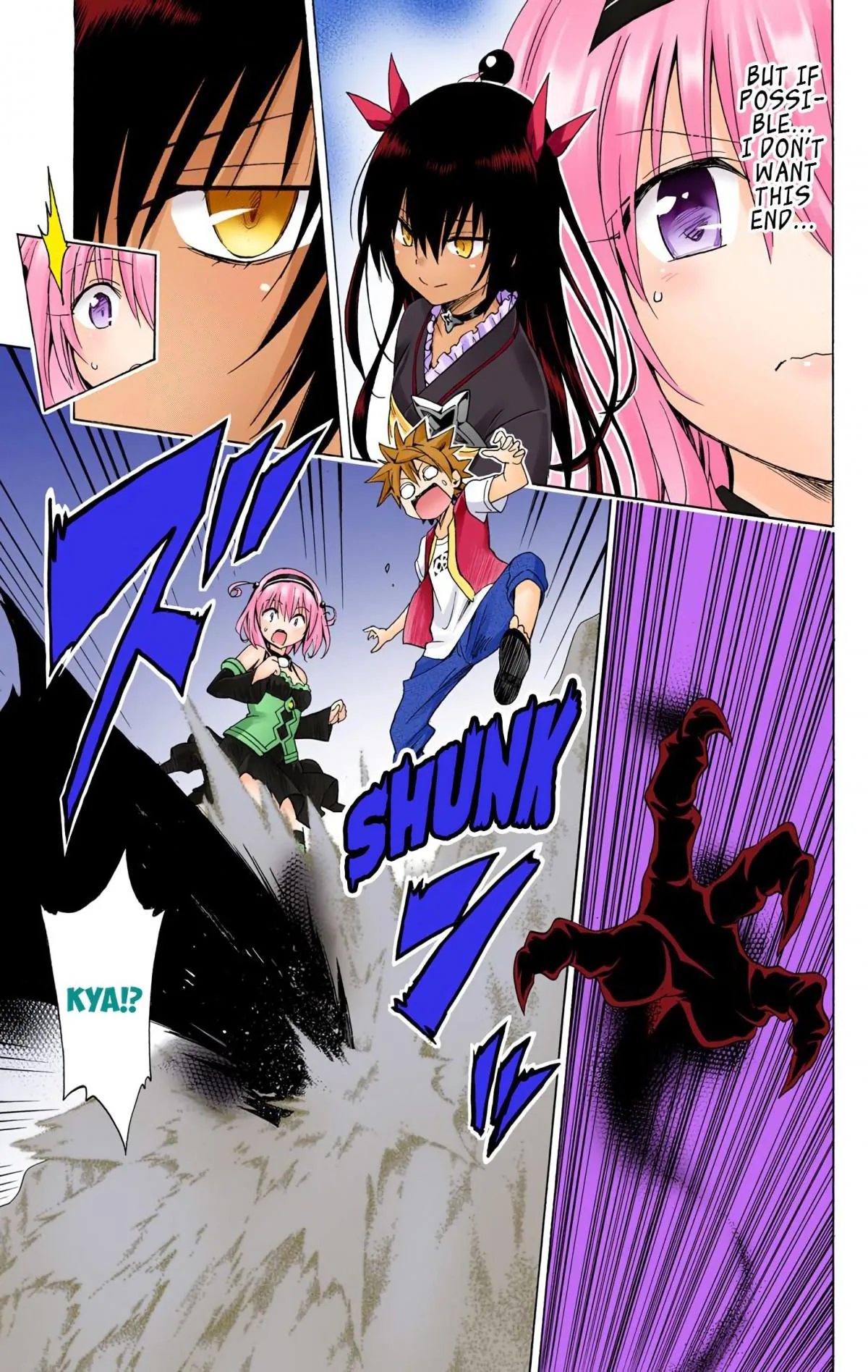 To Love Ru Darkness (Colored) Chapter 61 page 4 - 