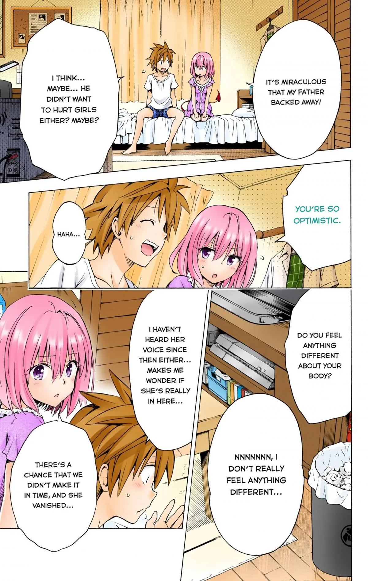 To Love Ru Darkness (Colored) Chapter 61 page 32 - 