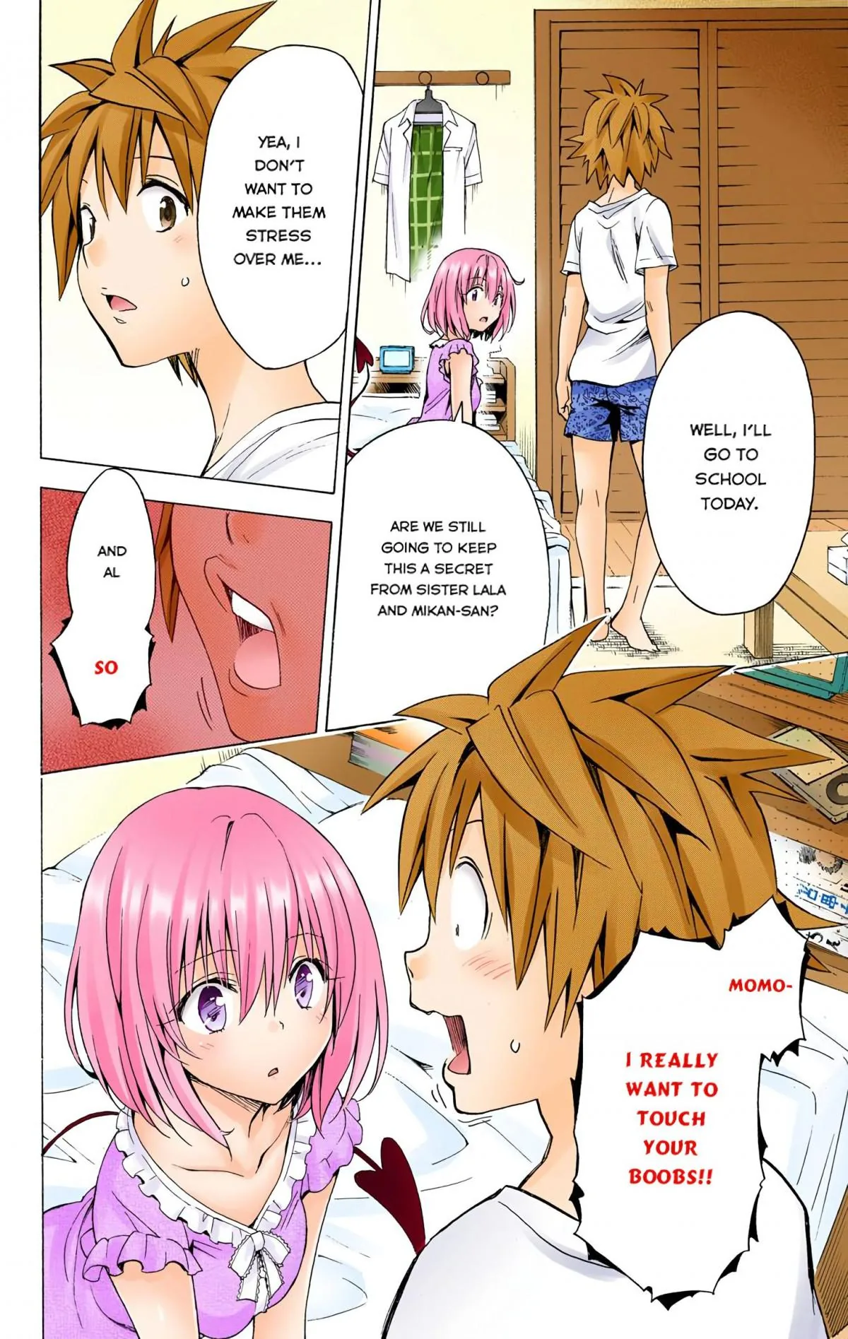 To Love Ru Darkness (Colored) Chapter 61 page 33 - 