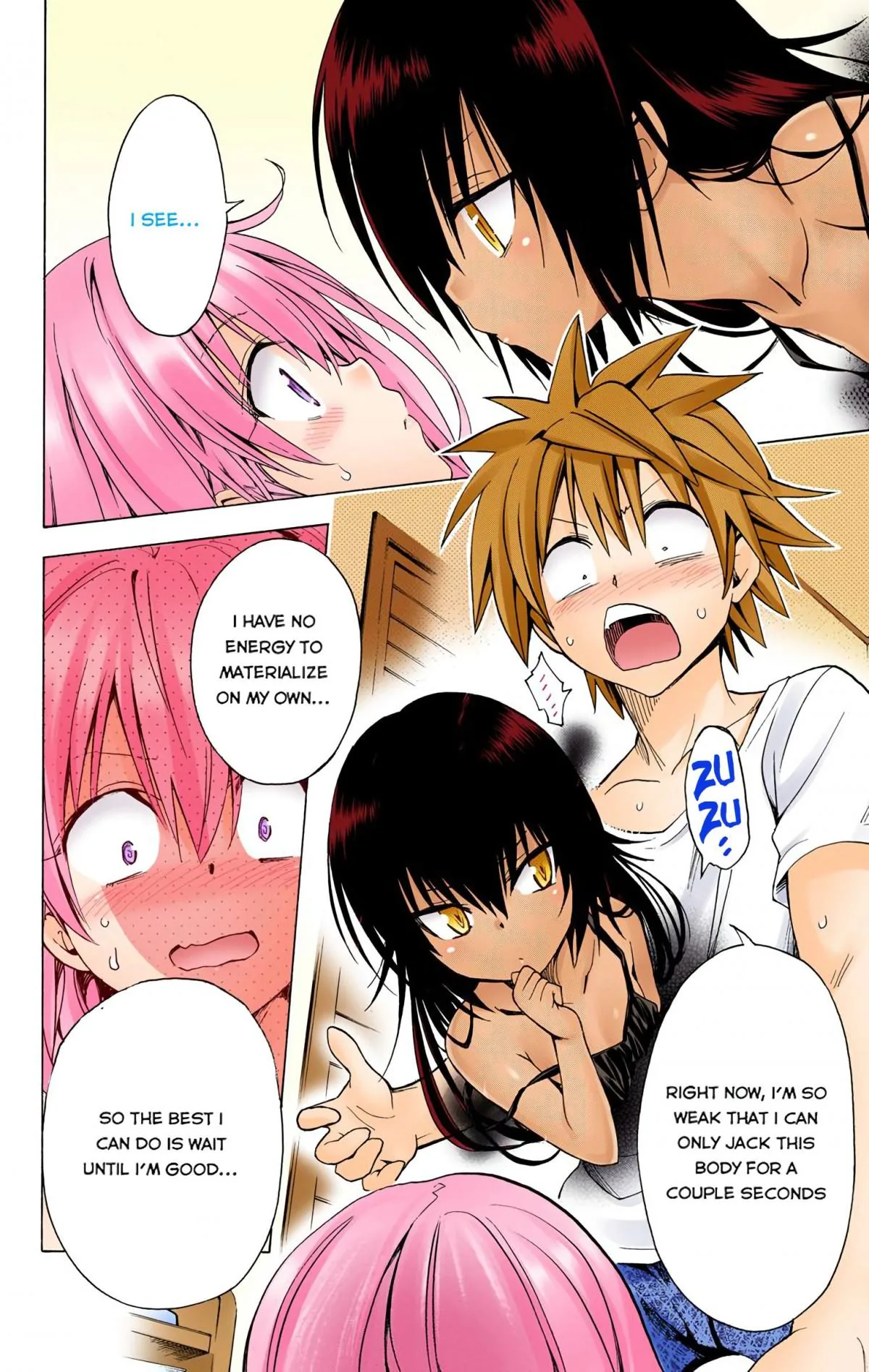 To Love Ru Darkness (Colored) Chapter 61 page 37 - 