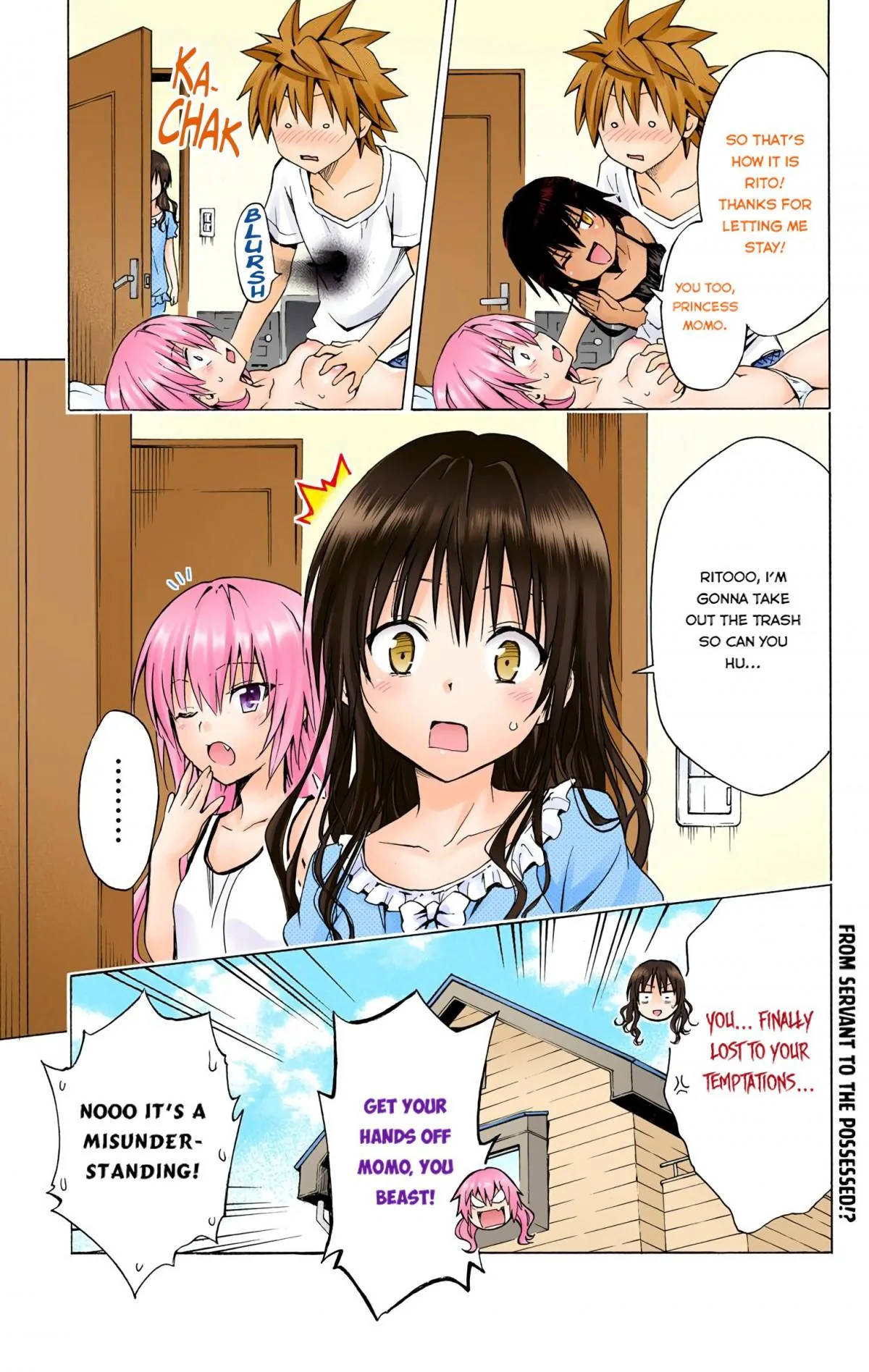 To Love Ru Darkness (Colored) Chapter 61 page 38 - 