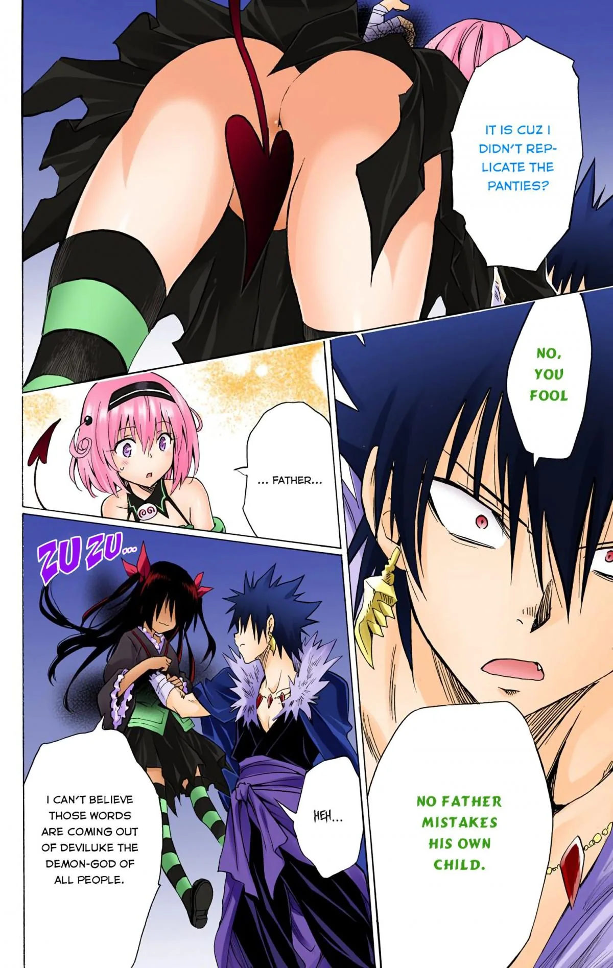 To Love Ru Darkness (Colored) Chapter 61 page 9 - 