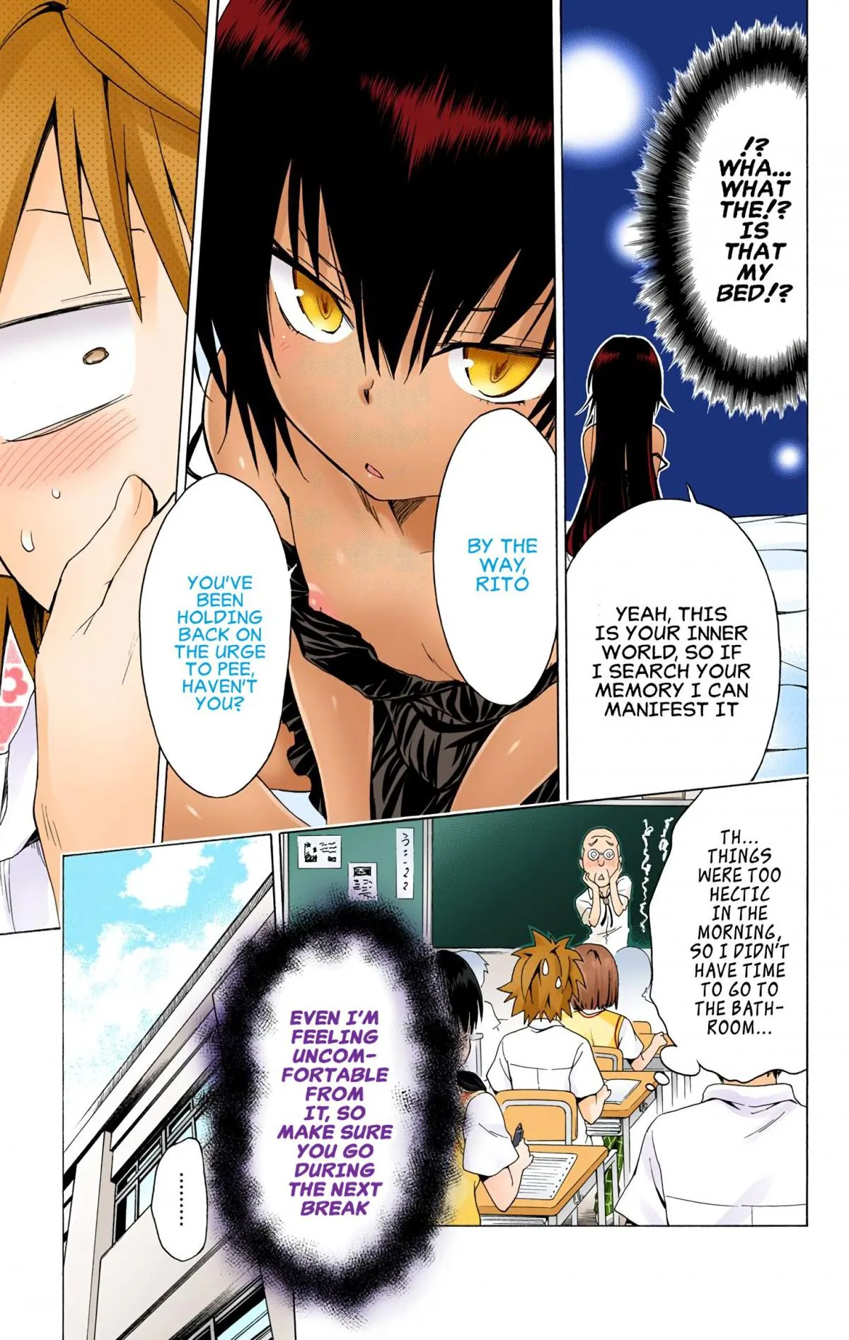 To Love Ru Darkness (Colored) Chapter 62 page 12 - 