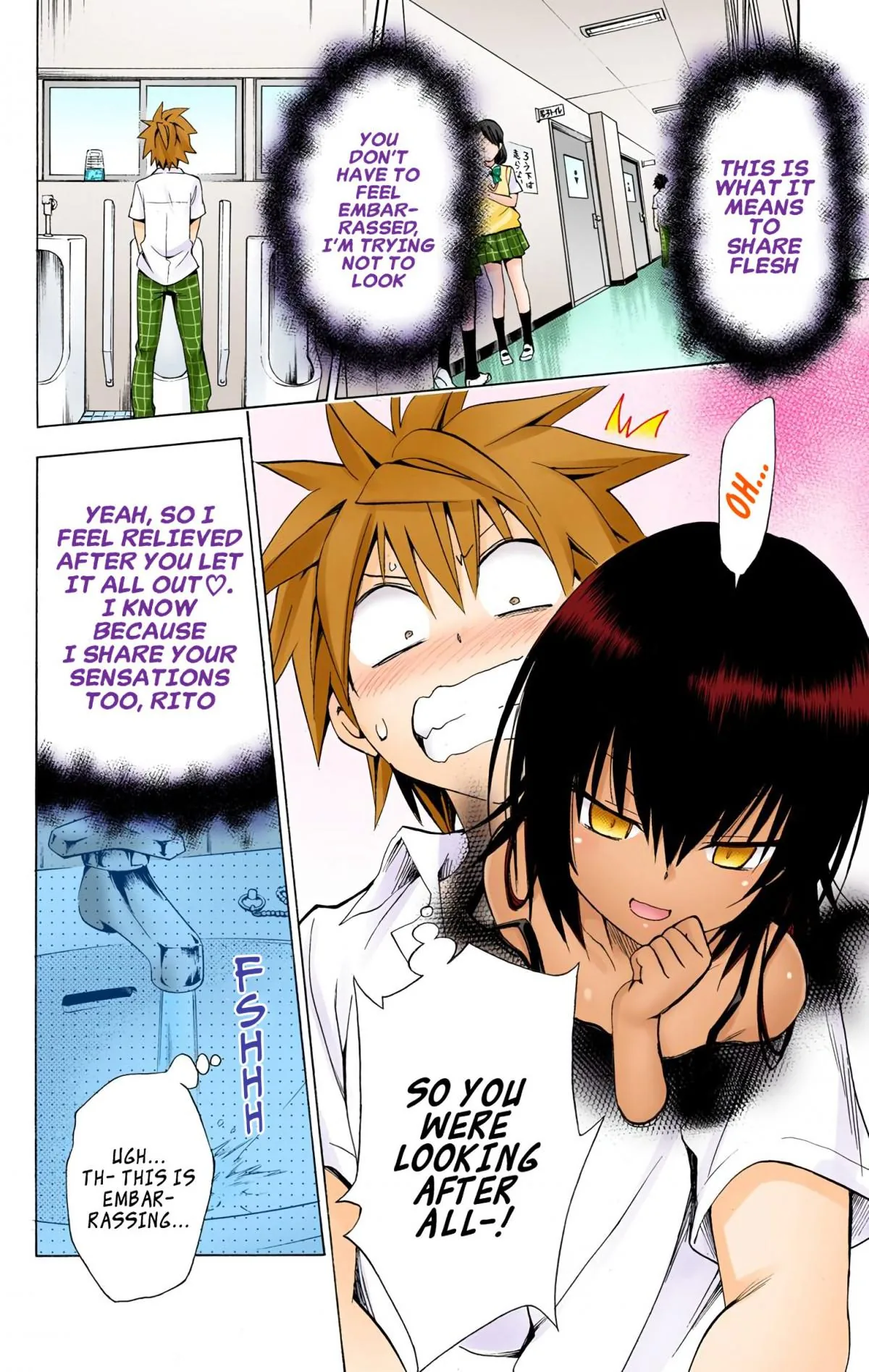 To Love Ru Darkness (Colored) Chapter 62 page 13 - 