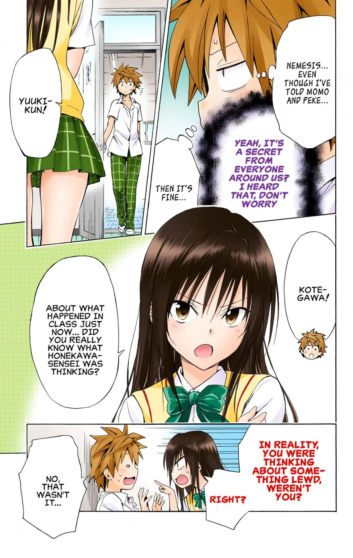 To Love Ru Darkness (Colored) Chapter 62 page 14 - 