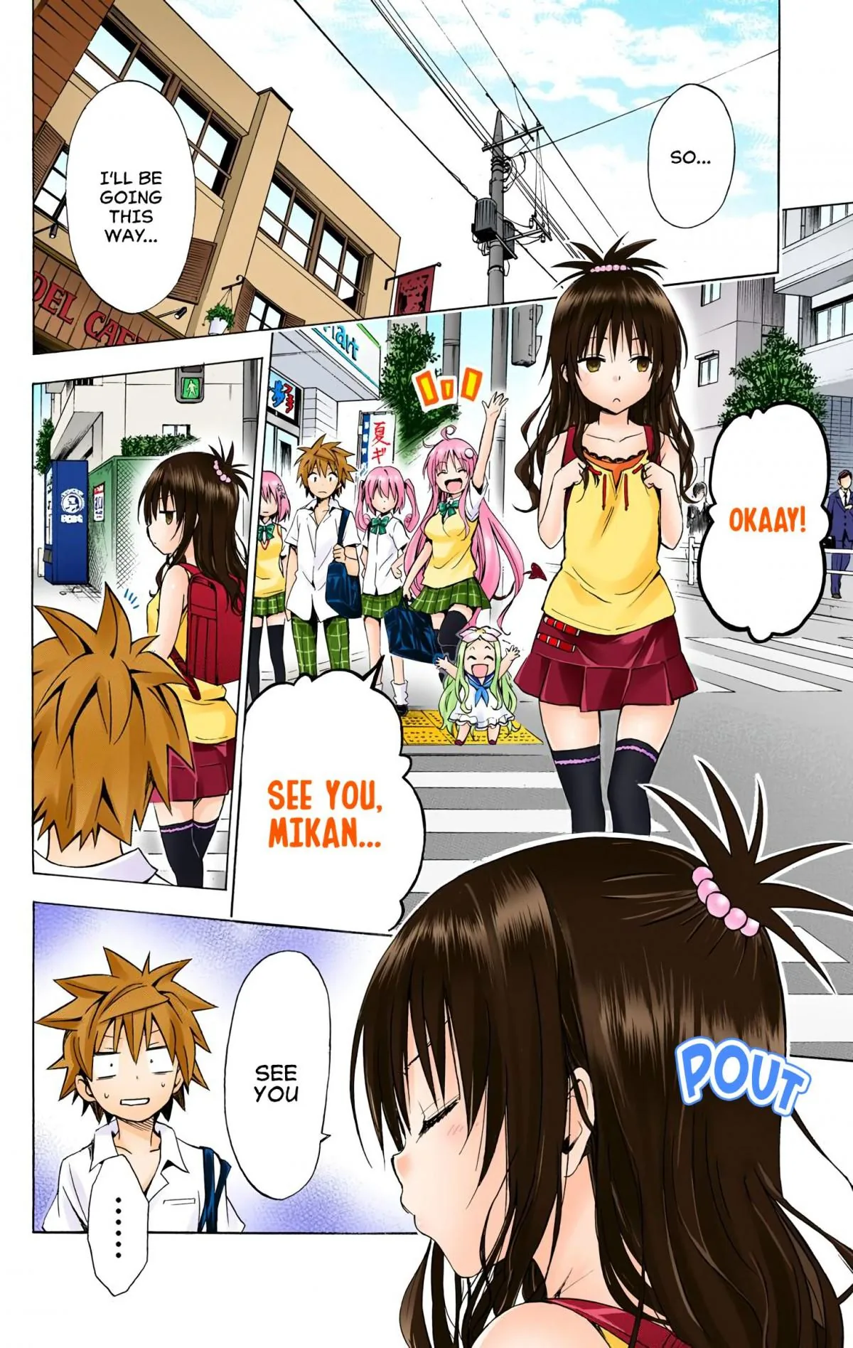 To Love Ru Darkness (Colored) Chapter 62 page 3 - 
