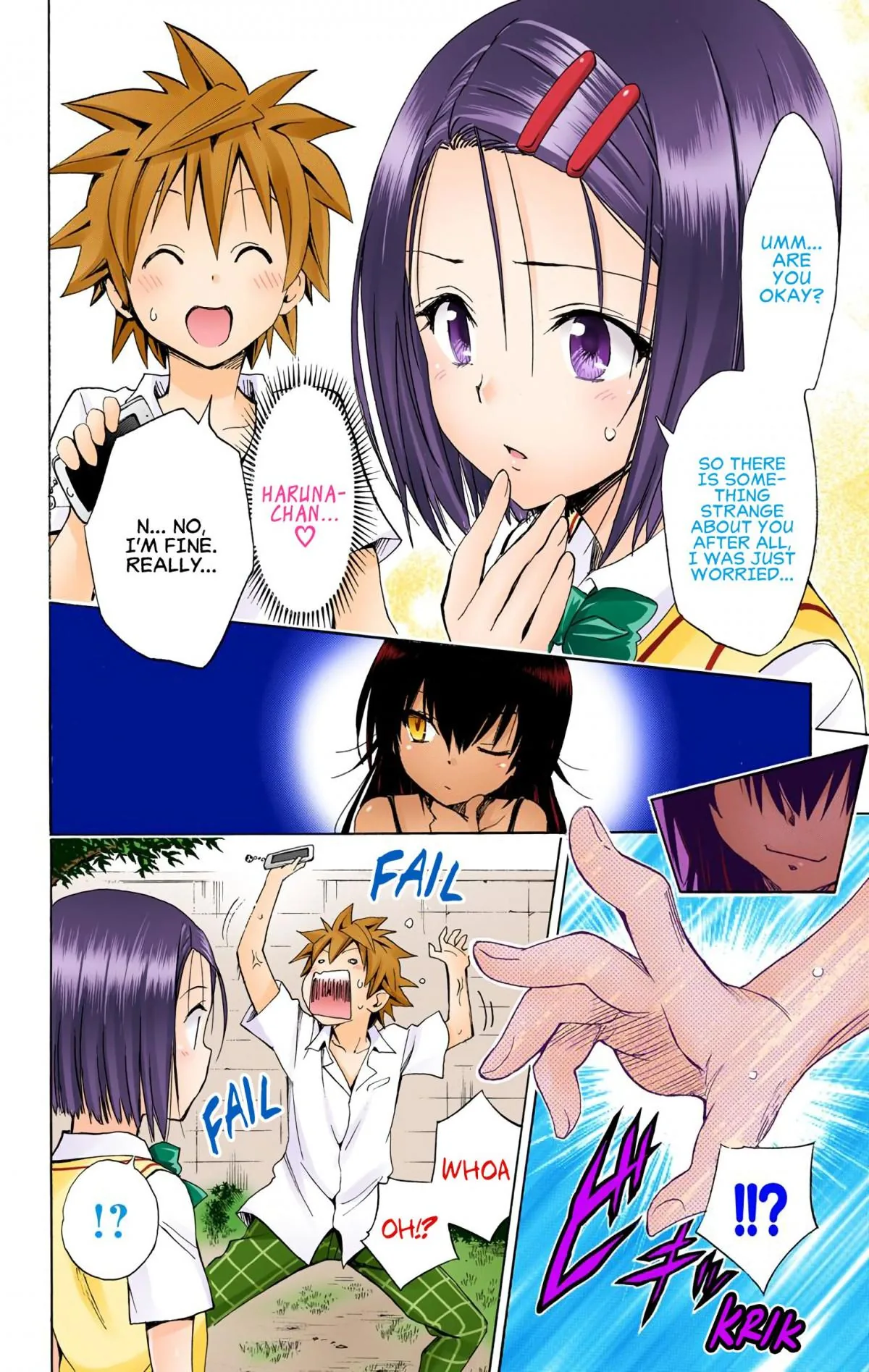 To Love Ru Darkness (Colored) Chapter 62 page 21 - 