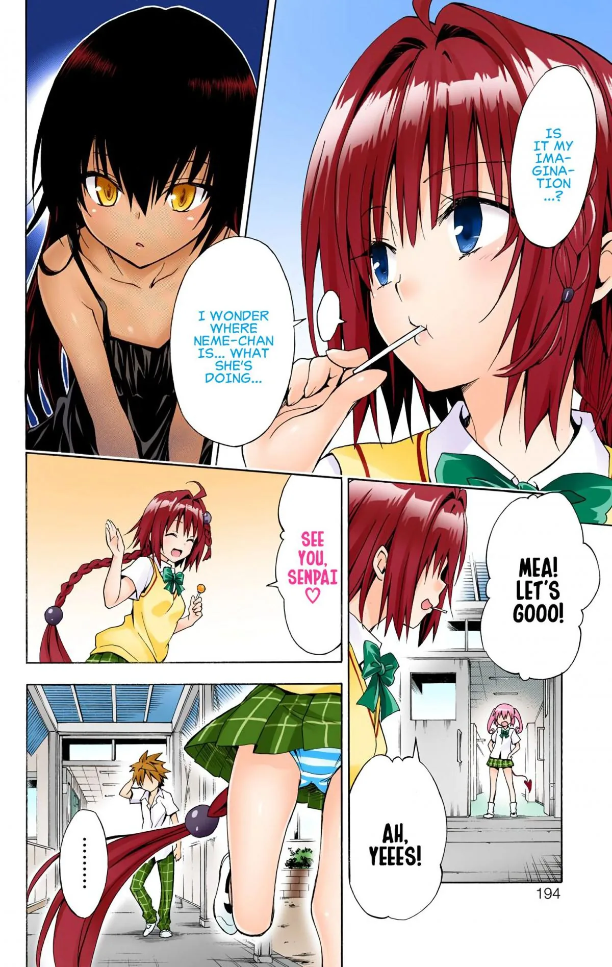 To Love Ru Darkness (Colored) Chapter 62 page 33 - 