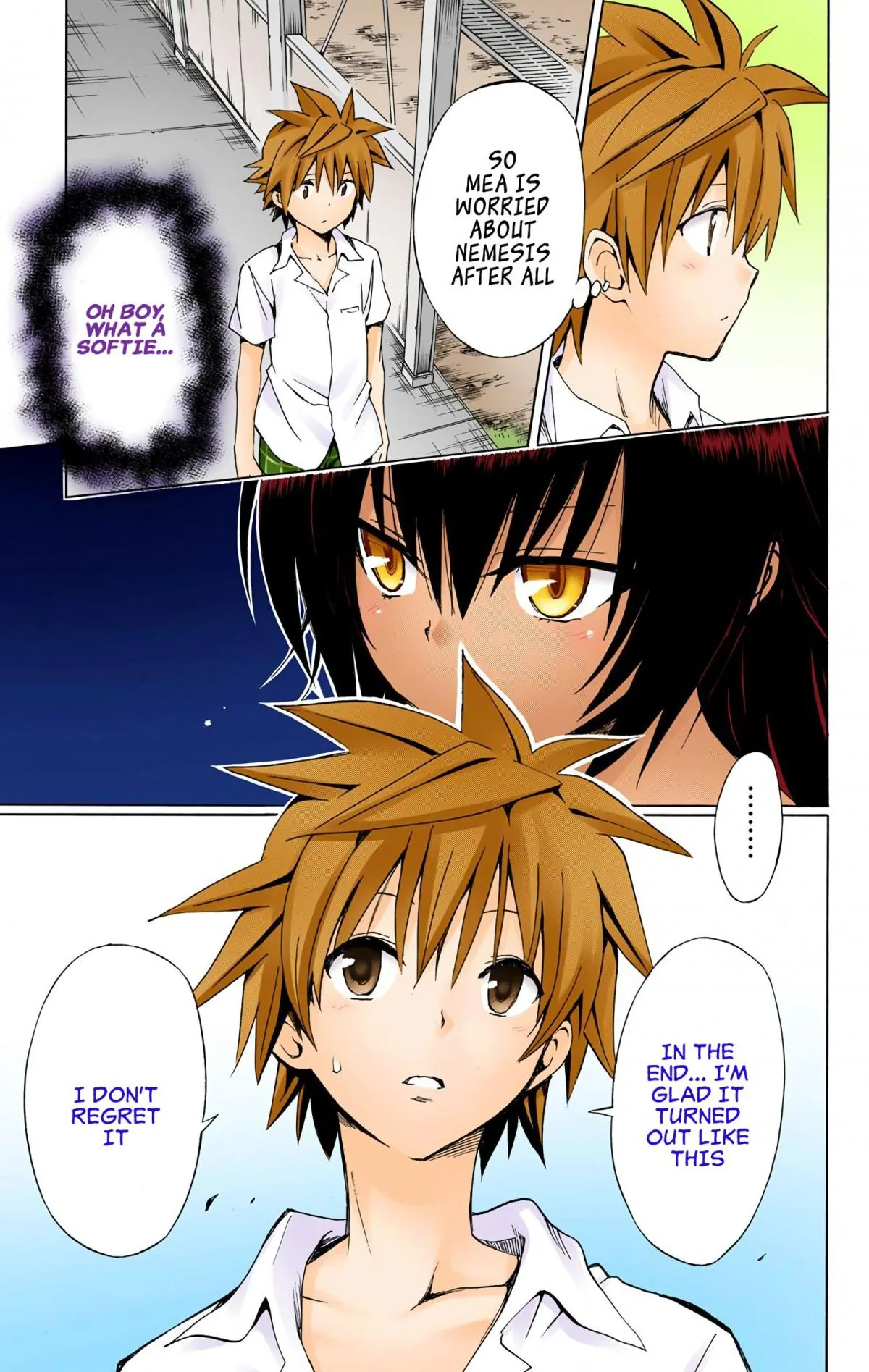 To Love Ru Darkness (Colored) Chapter 62 page 34 - 