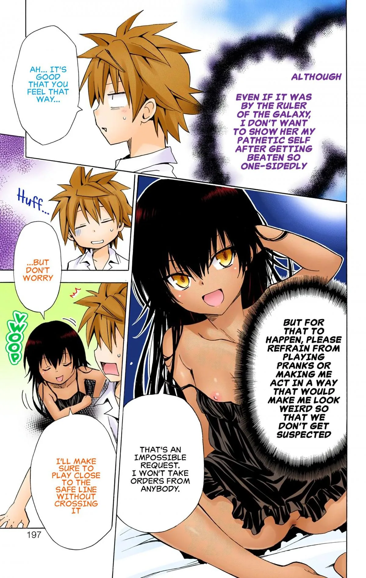 To Love Ru Darkness (Colored) Chapter 62 page 36 - 
