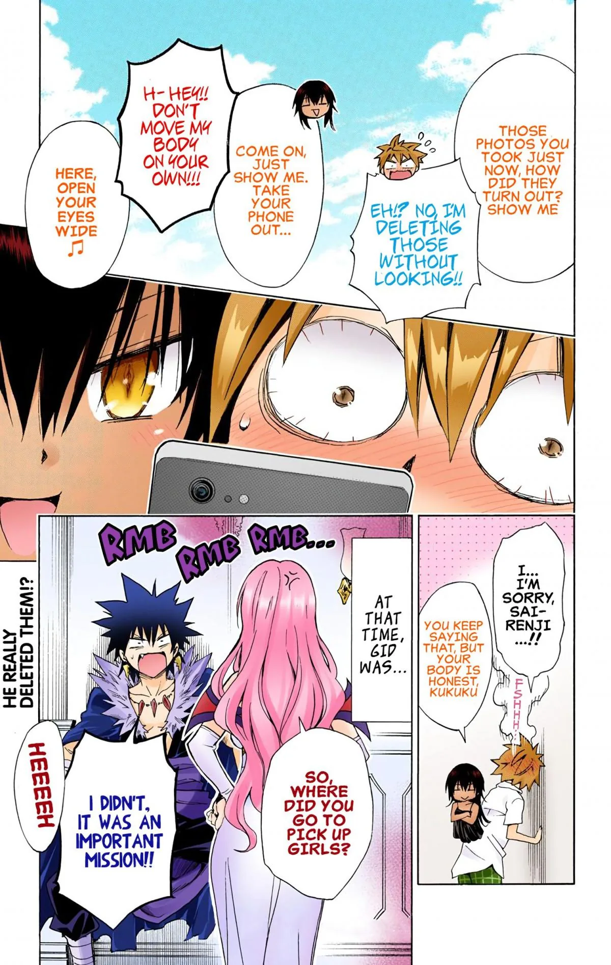 To Love Ru Darkness (Colored) Chapter 62 page 38 - 