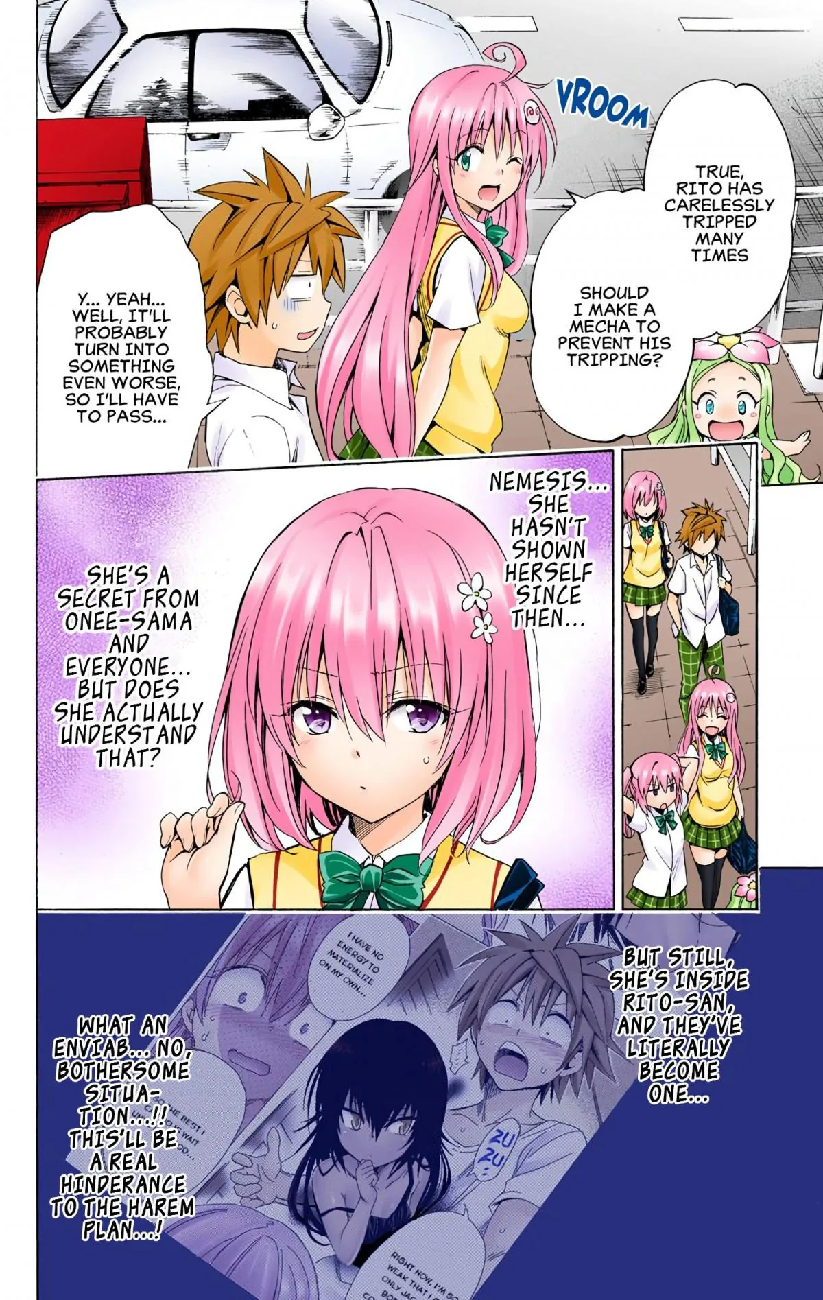 To Love Ru Darkness (Colored) Chapter 62 page 5 - 