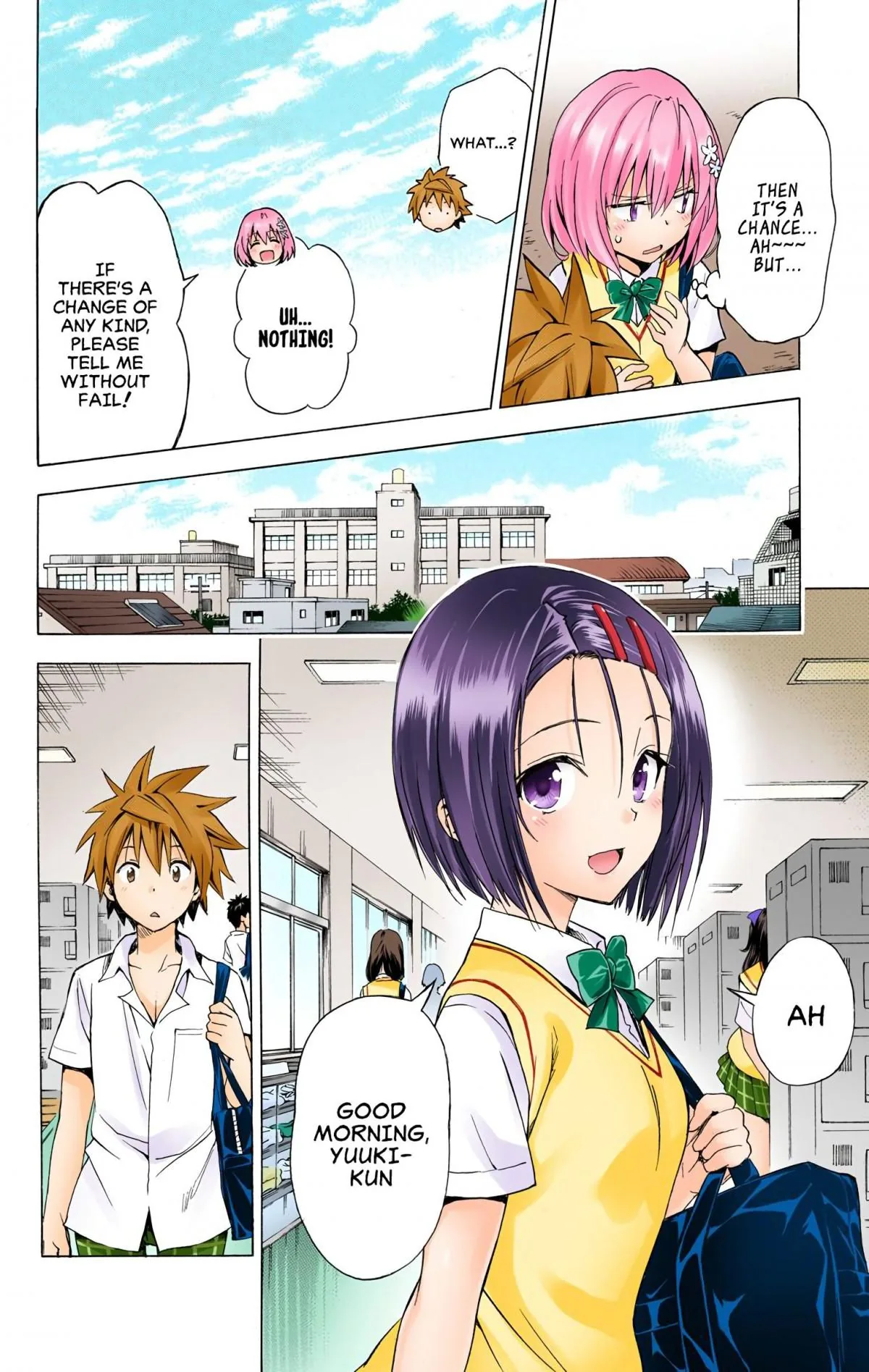To Love Ru Darkness (Colored) Chapter 62 page 7 - 
