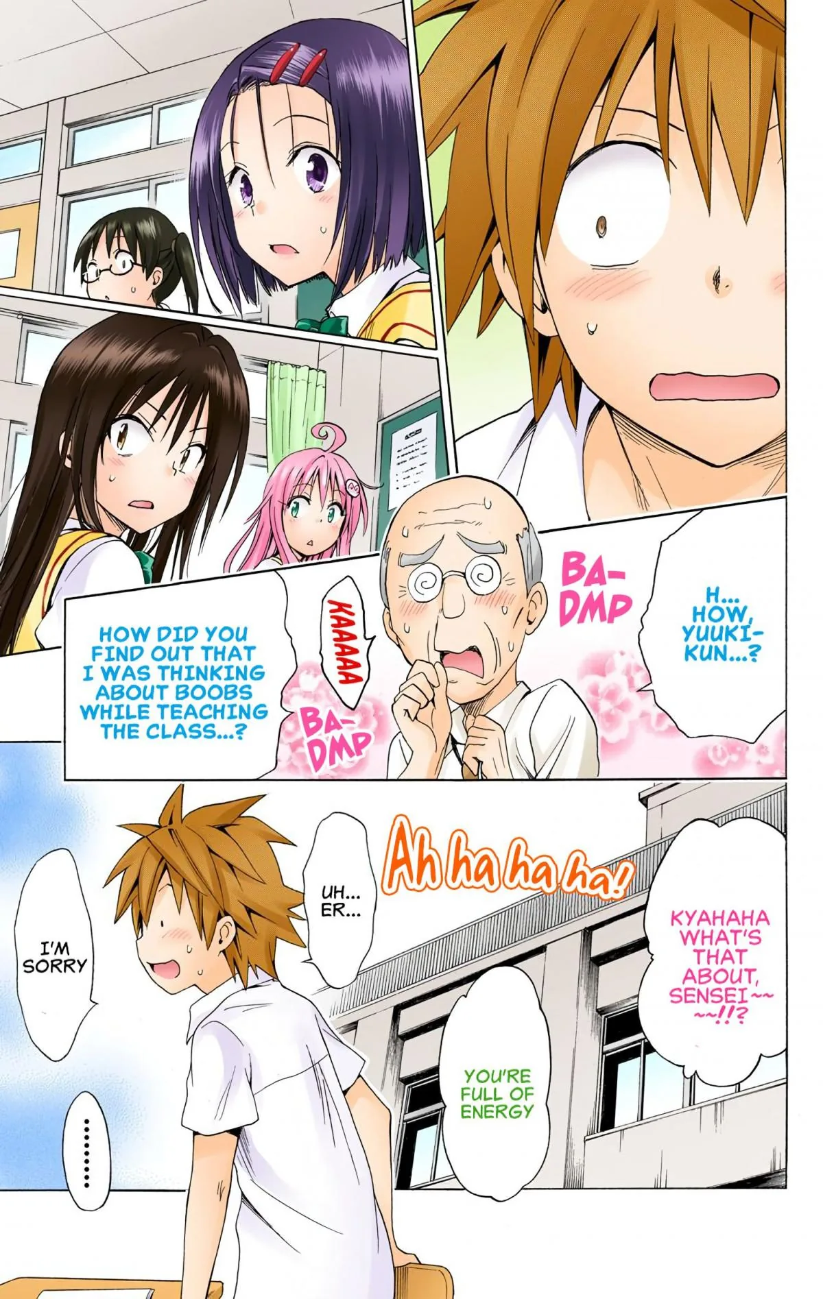 To Love Ru Darkness (Colored) Chapter 62 page 10 - 