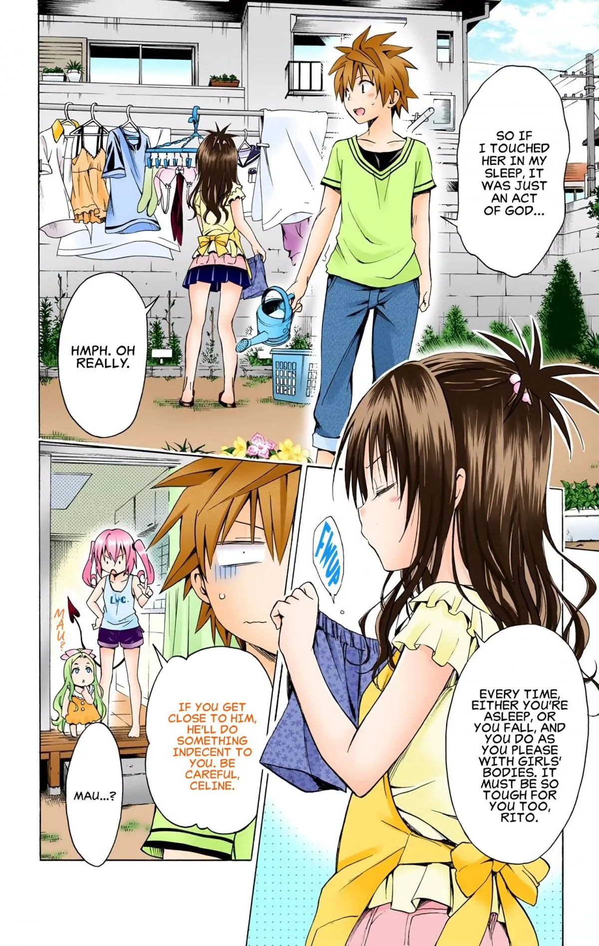 To Love Ru Darkness (Colored) Chapter 63 page 15 - 