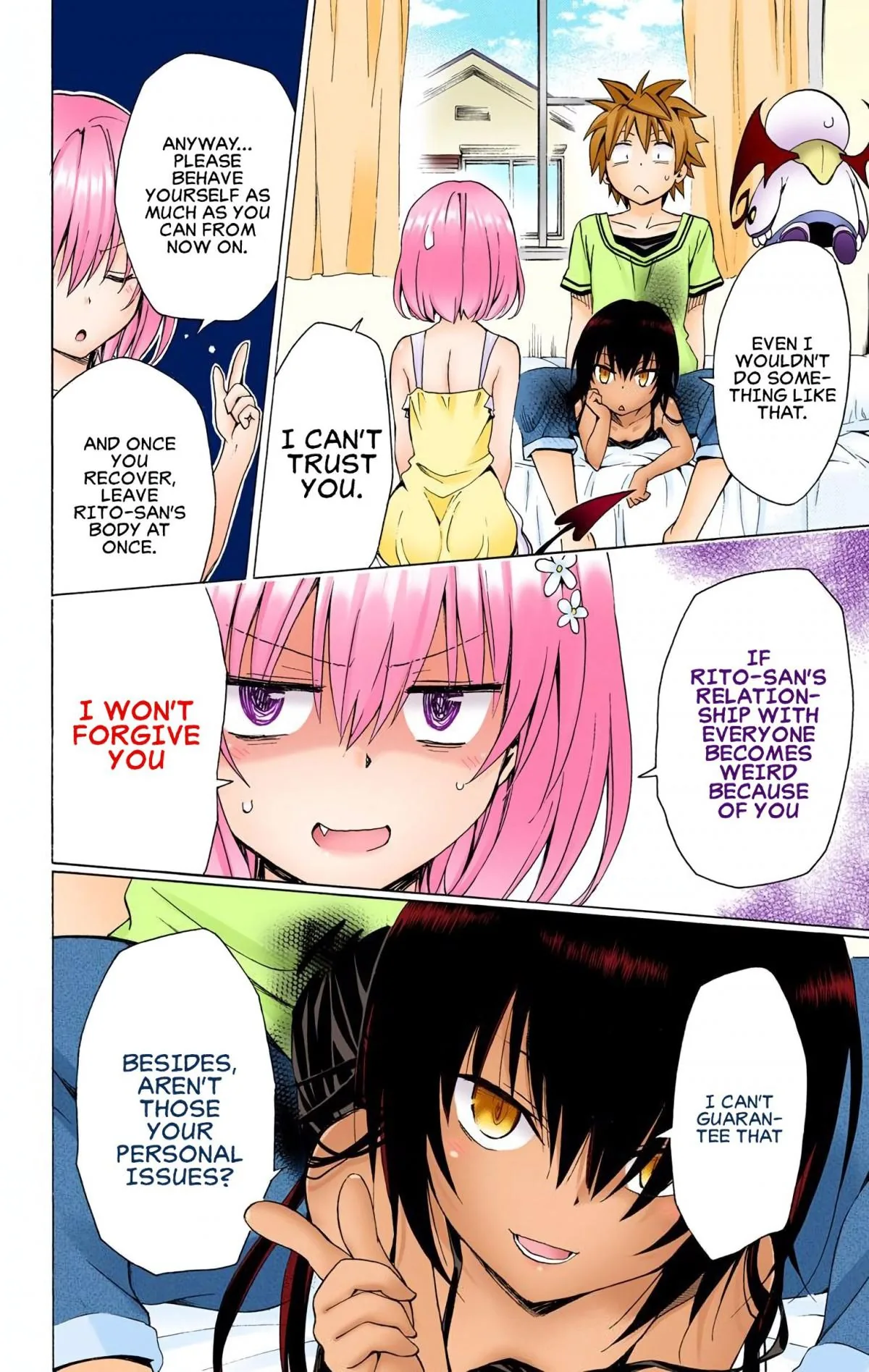 To Love Ru Darkness (Colored) Chapter 63 page 19 - 