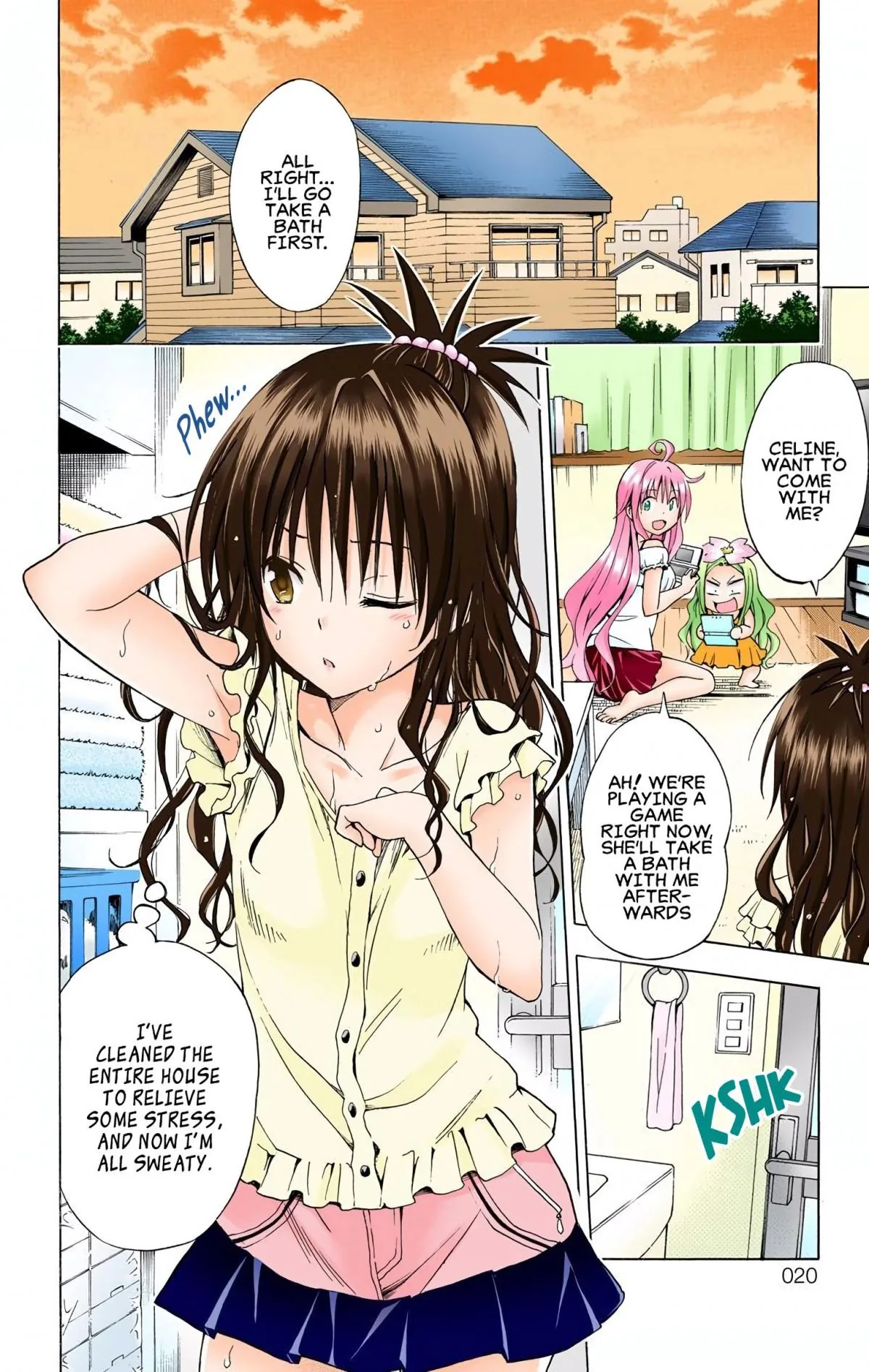 To Love Ru Darkness (Colored) Chapter 63 page 21 - 