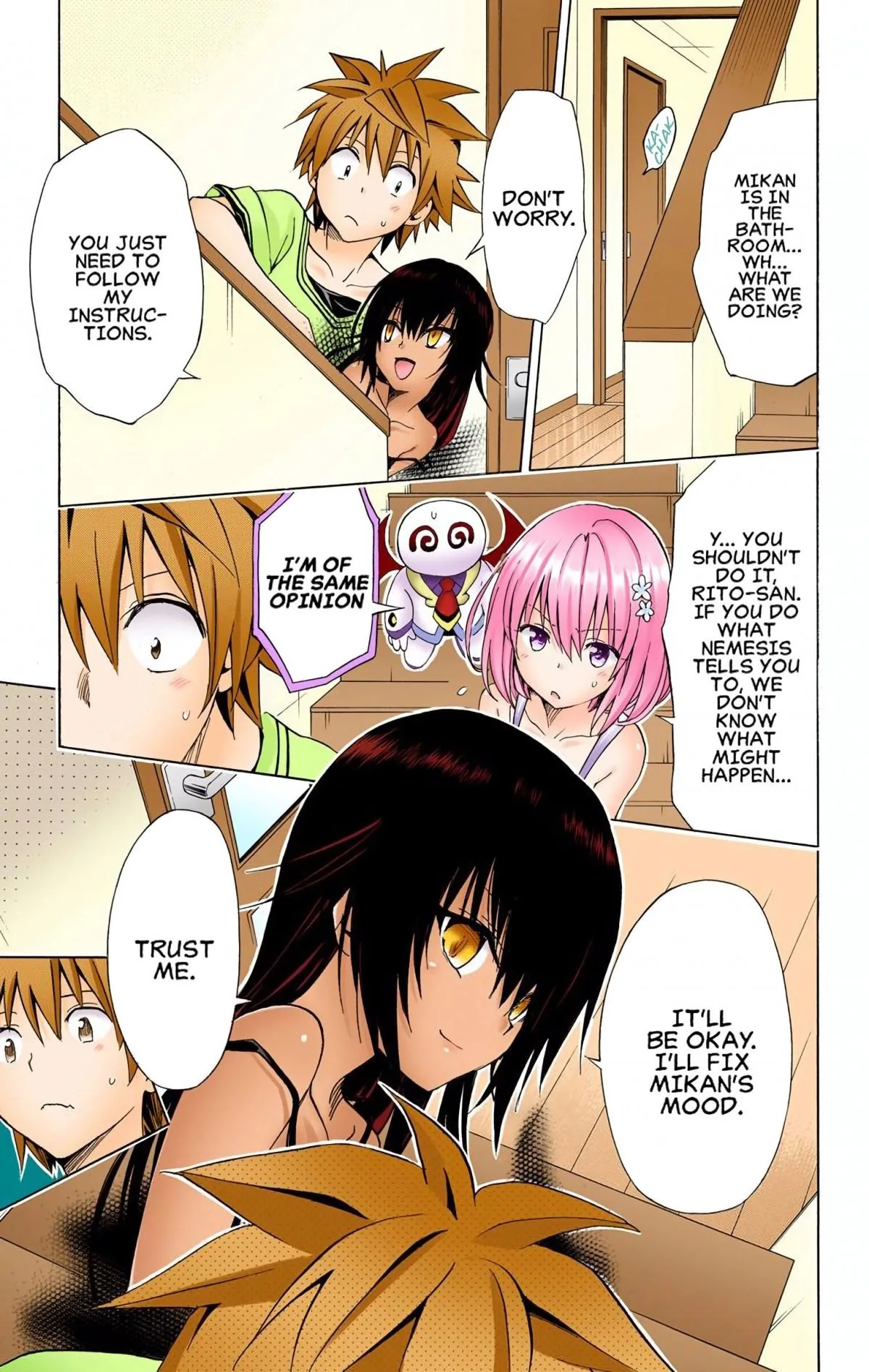 To Love Ru Darkness (Colored) Chapter 63 page 22 - 